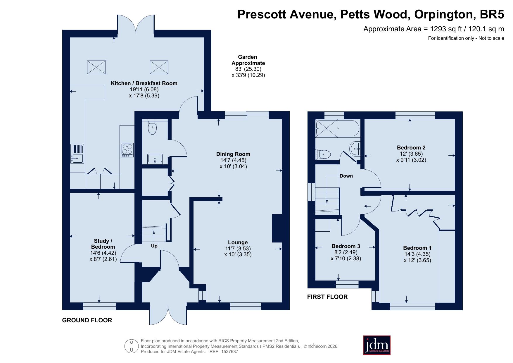 37, Prescott Avenue, Orpington floorplan