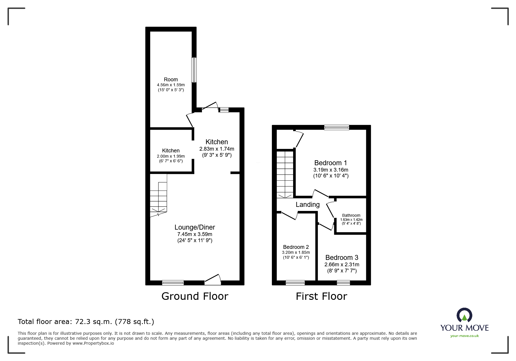 45, Alma Street, Kent floorplan