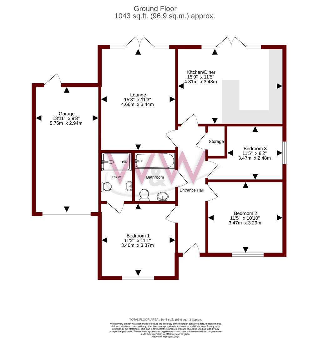 Plot 5, Speyside Close, Segensworth Road, Titchfield Park floorplan