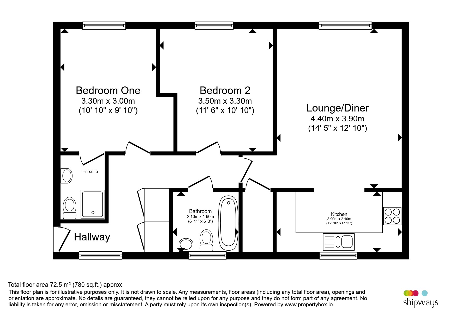 64, Horseshoe Crescent, BIRMINGHAM floorplan