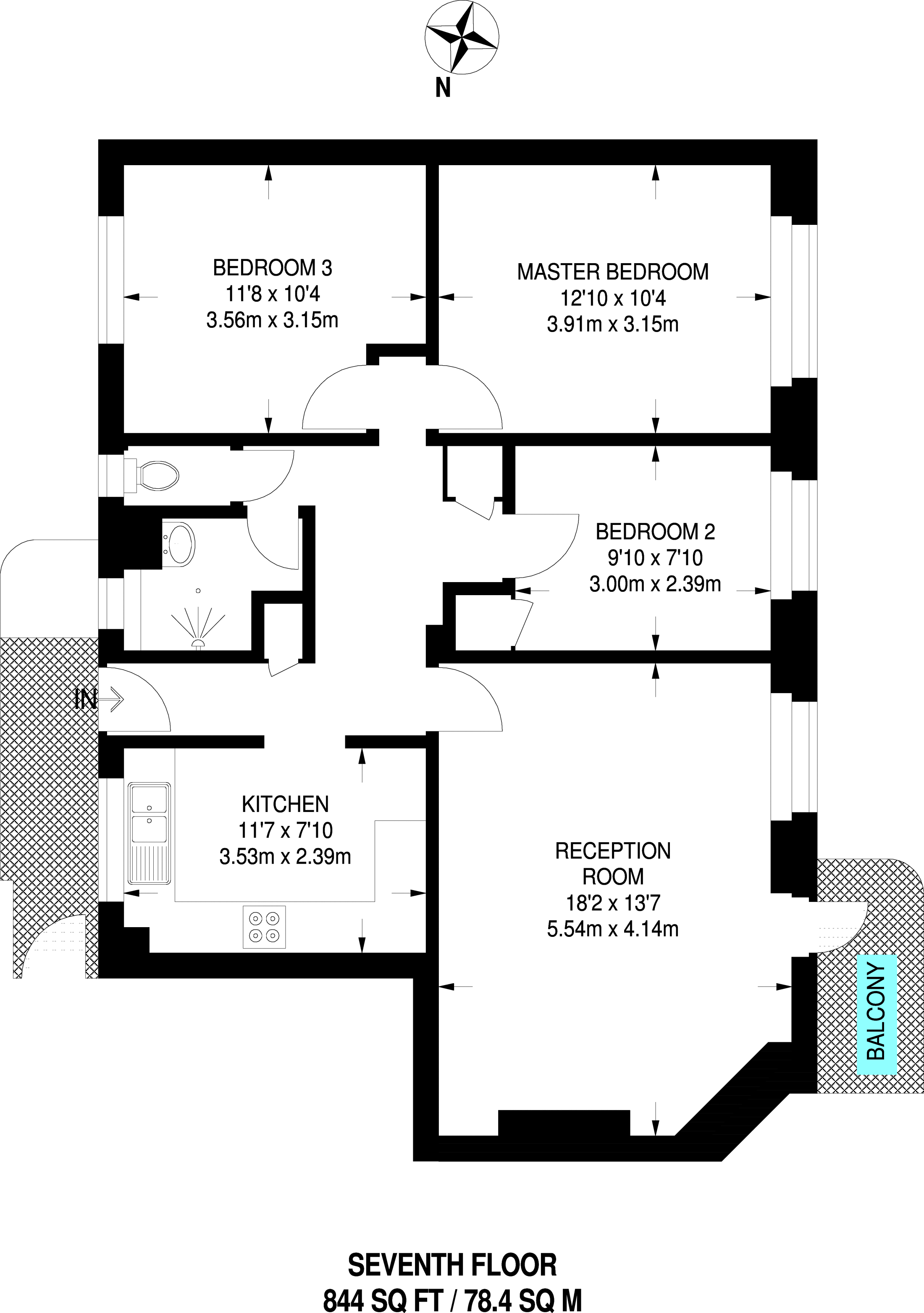 3 Bedrooms Flat for sale in Goldington St, St Pancras NW1