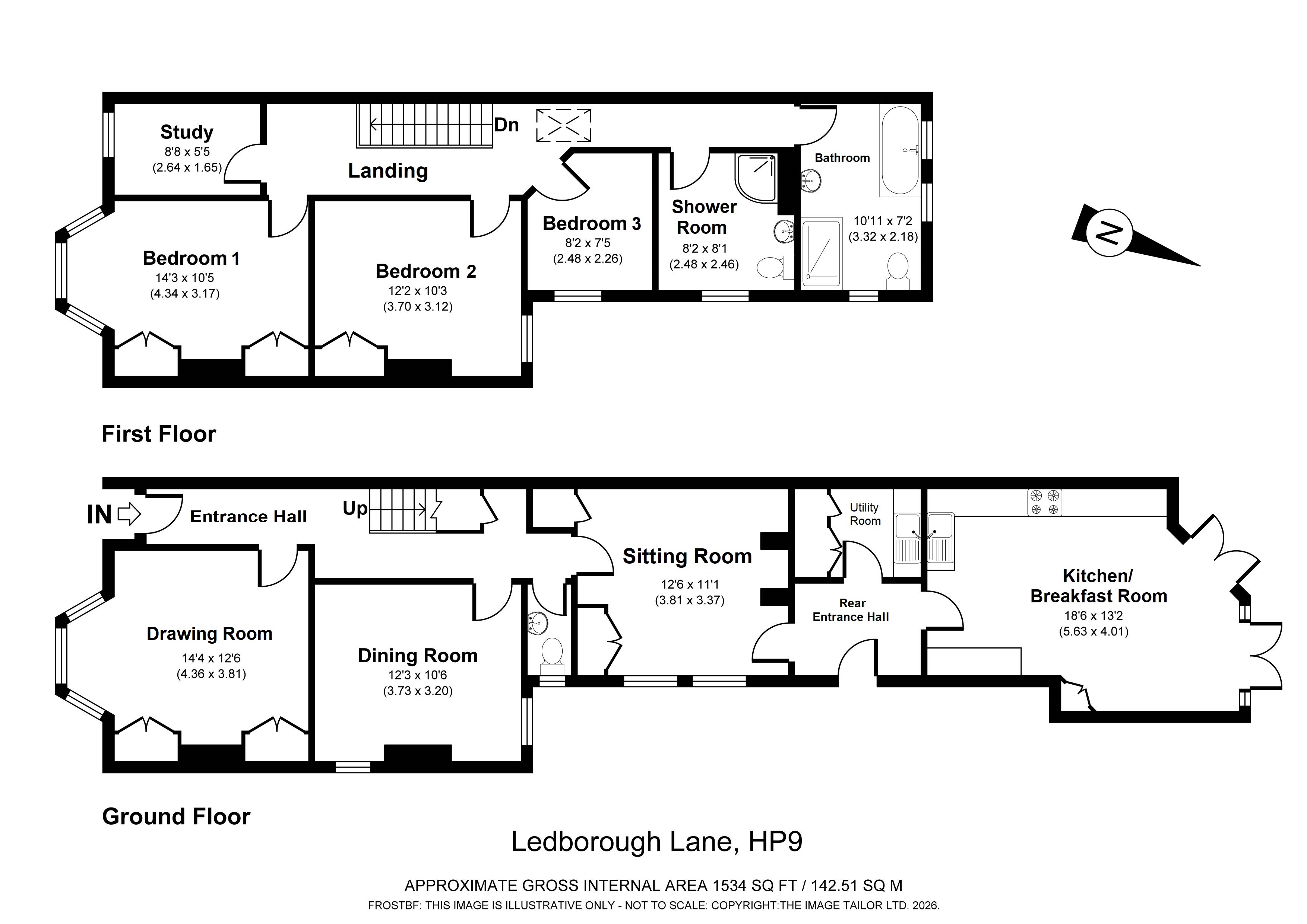Phillimore, 9, Ledborough Lane, Buckinghamshire floorplan