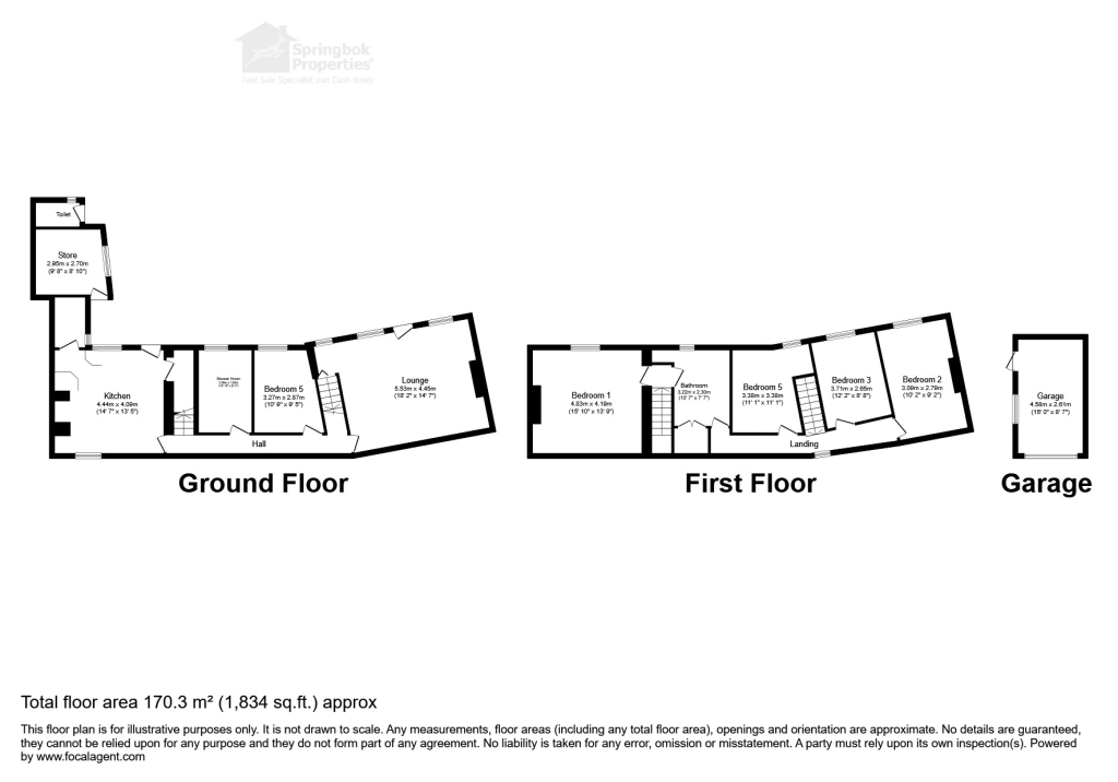 7, Low Road, Doncaster floorplan