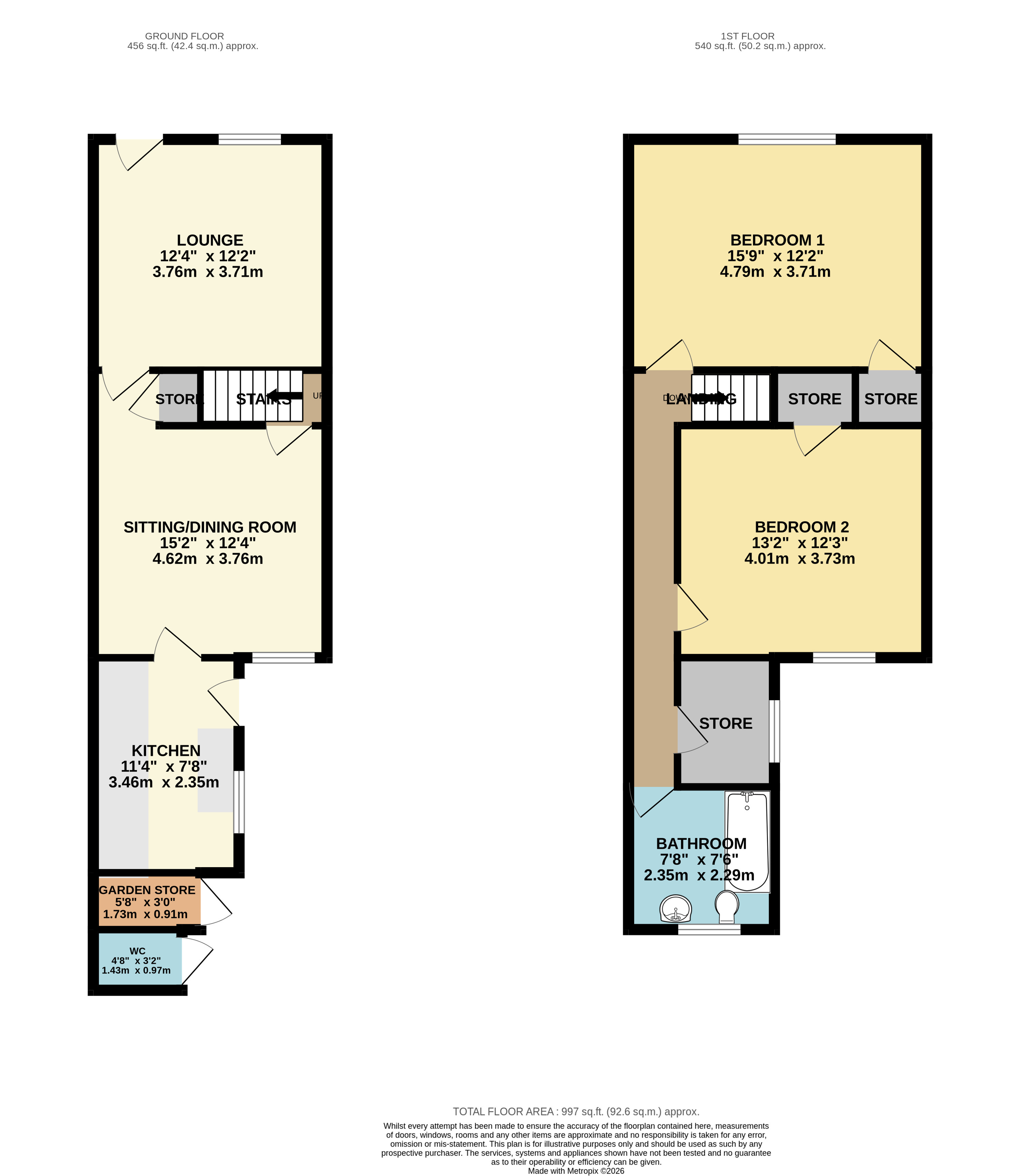 29, Dalestorth Street, Sutton-in-ashfield floorplan