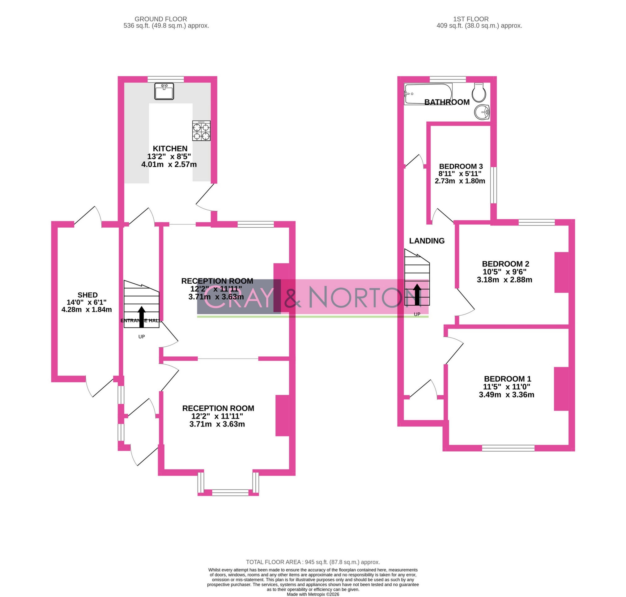 79, Northway Road, Croydon floorplan