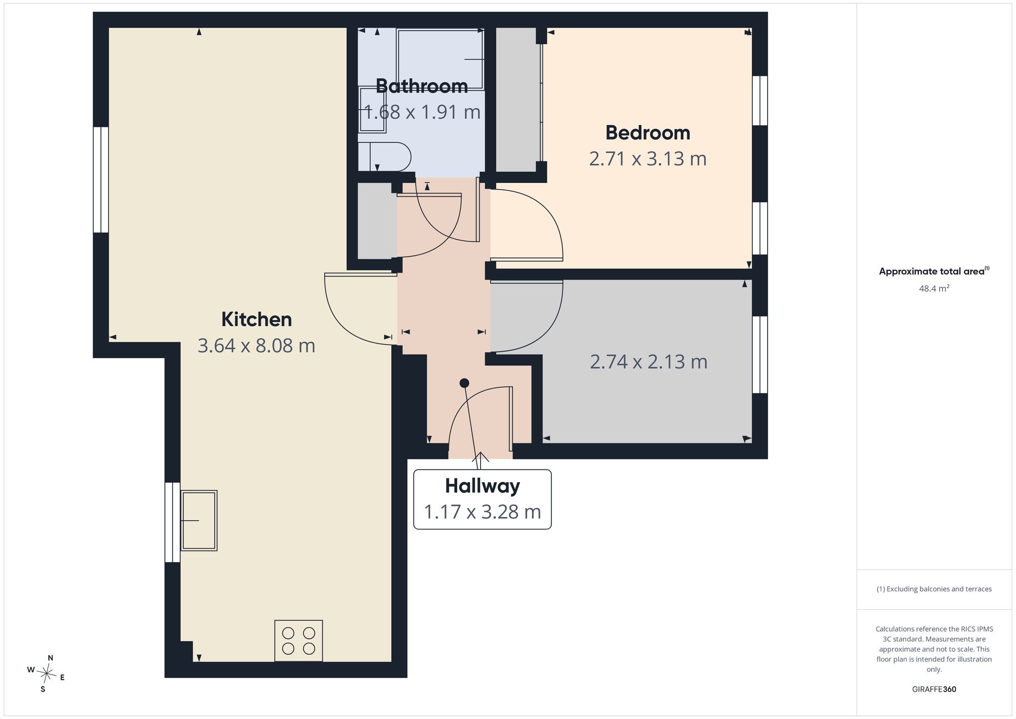 2 Aspen Place, South Shields floorplan