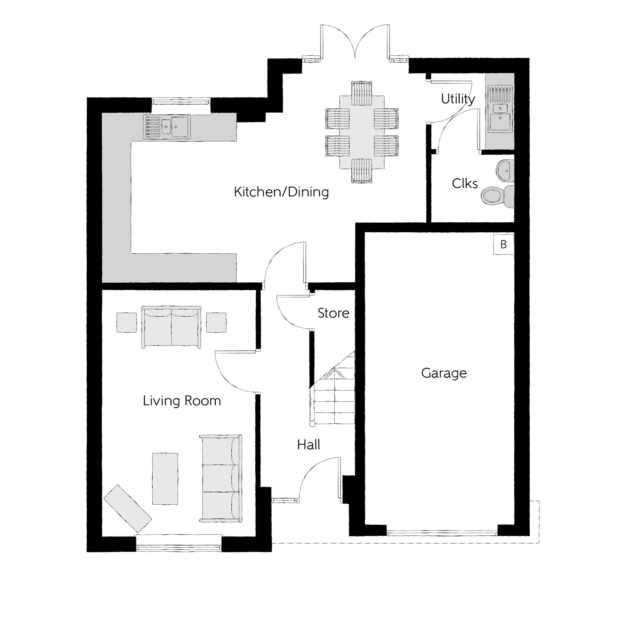 79, Beveridge Lane, Ellistown floorplan