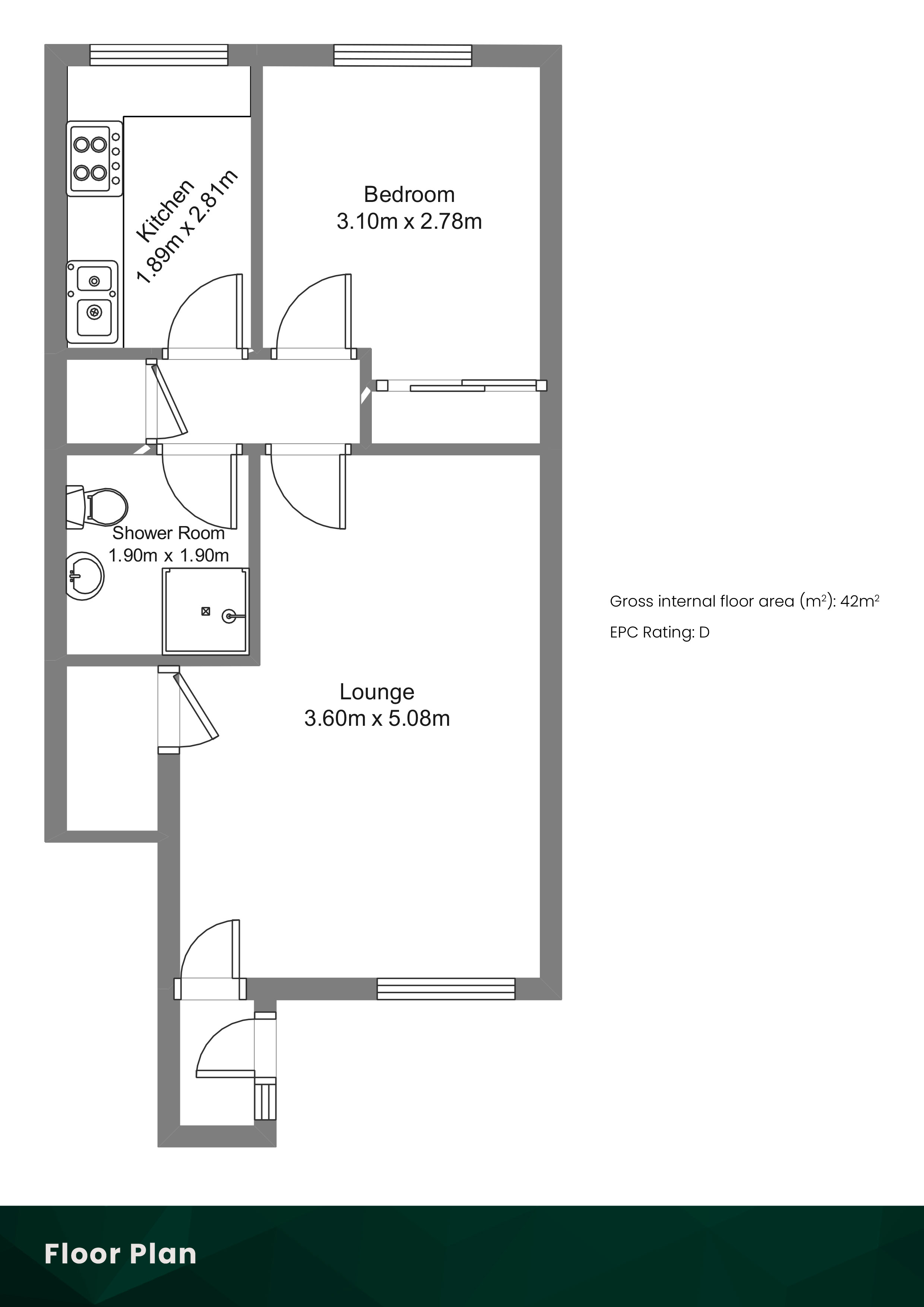 21, Hilton Crescent, Inverness floorplan