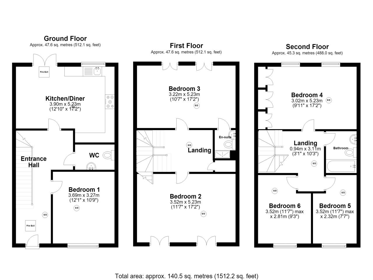 Mosquito Way, Hatfield Hertfordshire floorplan