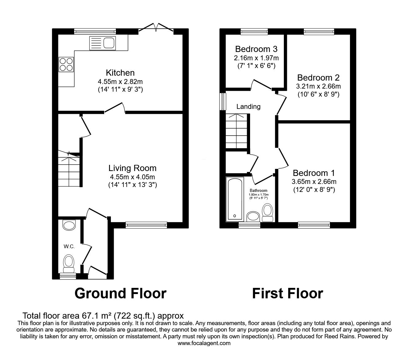 8, Fairy Lane, Manchester floorplan