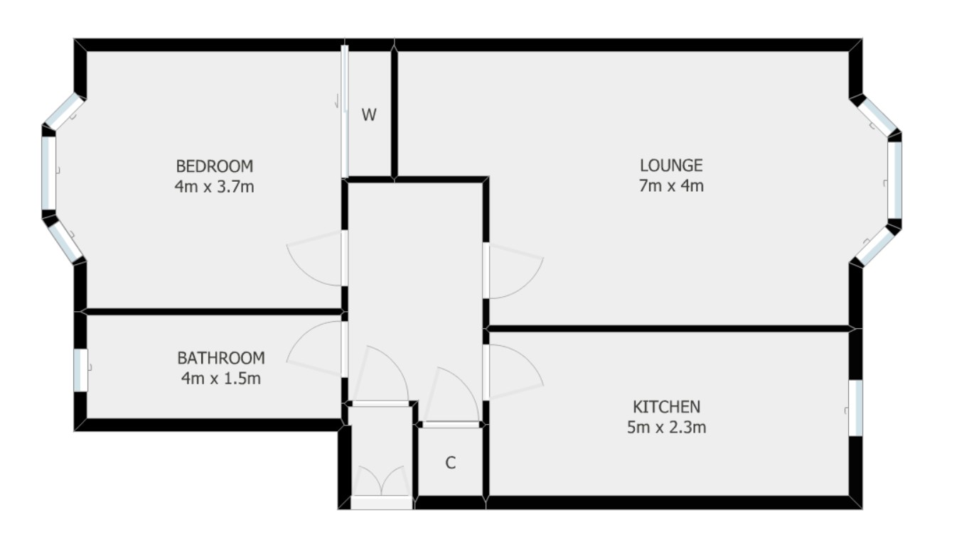 0/2, 6, Johnstone Drive, Rutherglen, Glasgow G73, 1 bedroom flat for