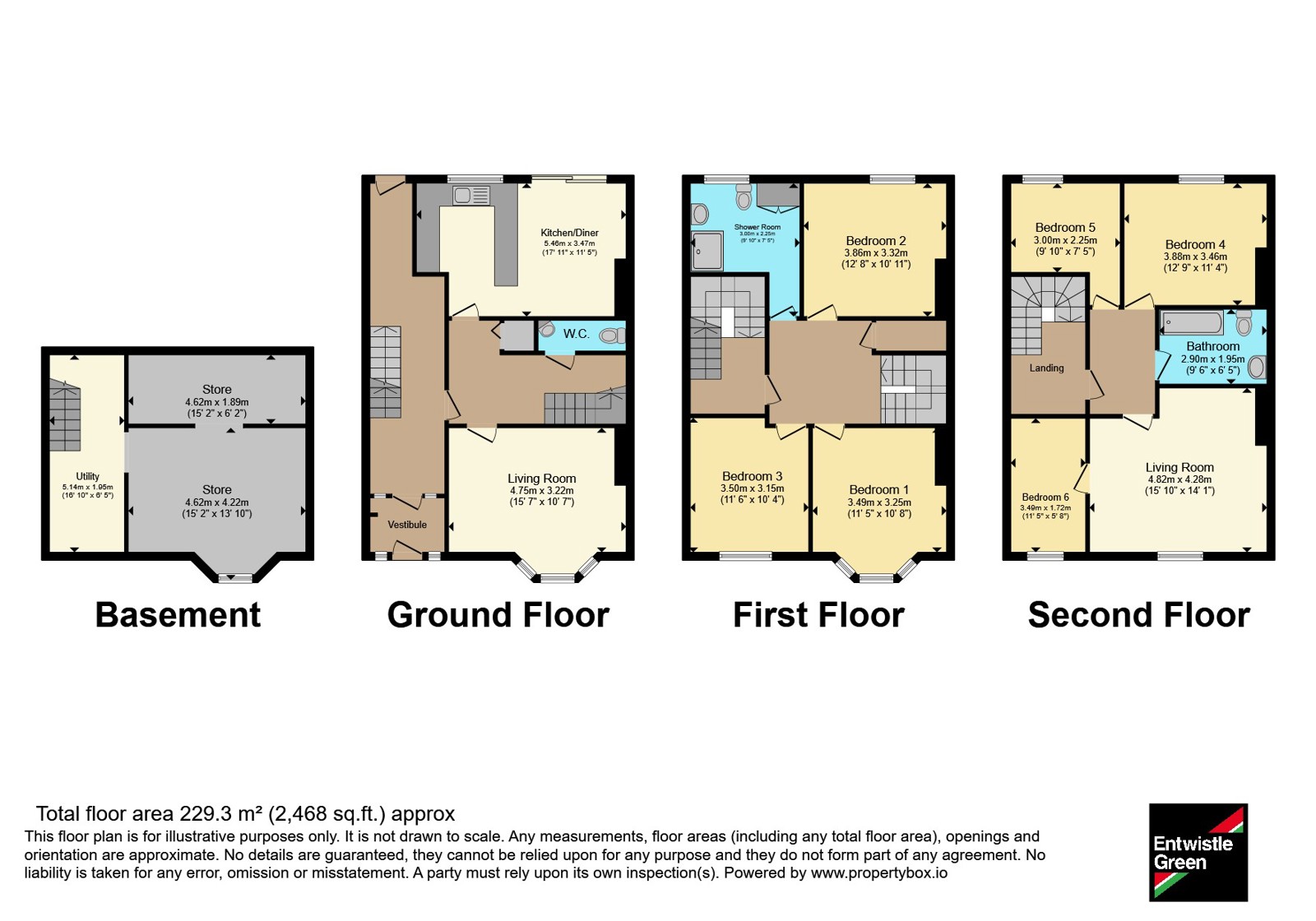 25, Park Way, Merseyside floorplan