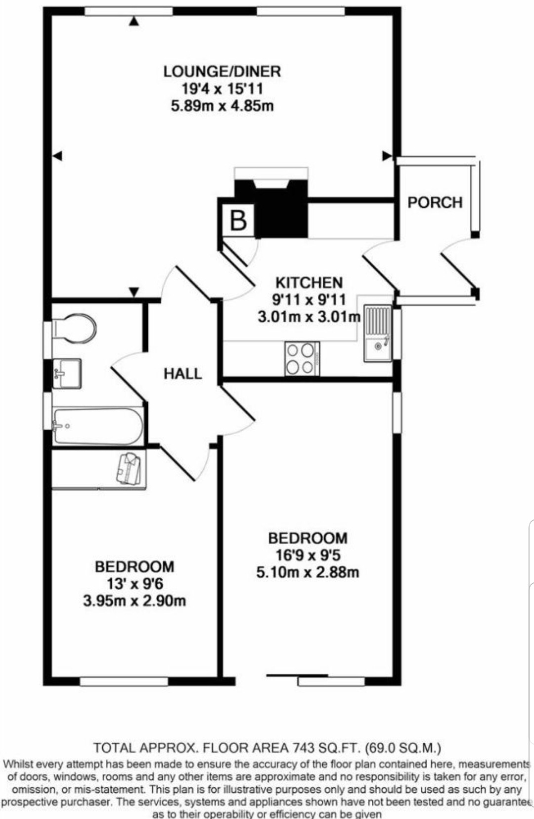 2 Bedrooms Bungalow for sale in John Street, North Wingfield, Chesterfield S42
