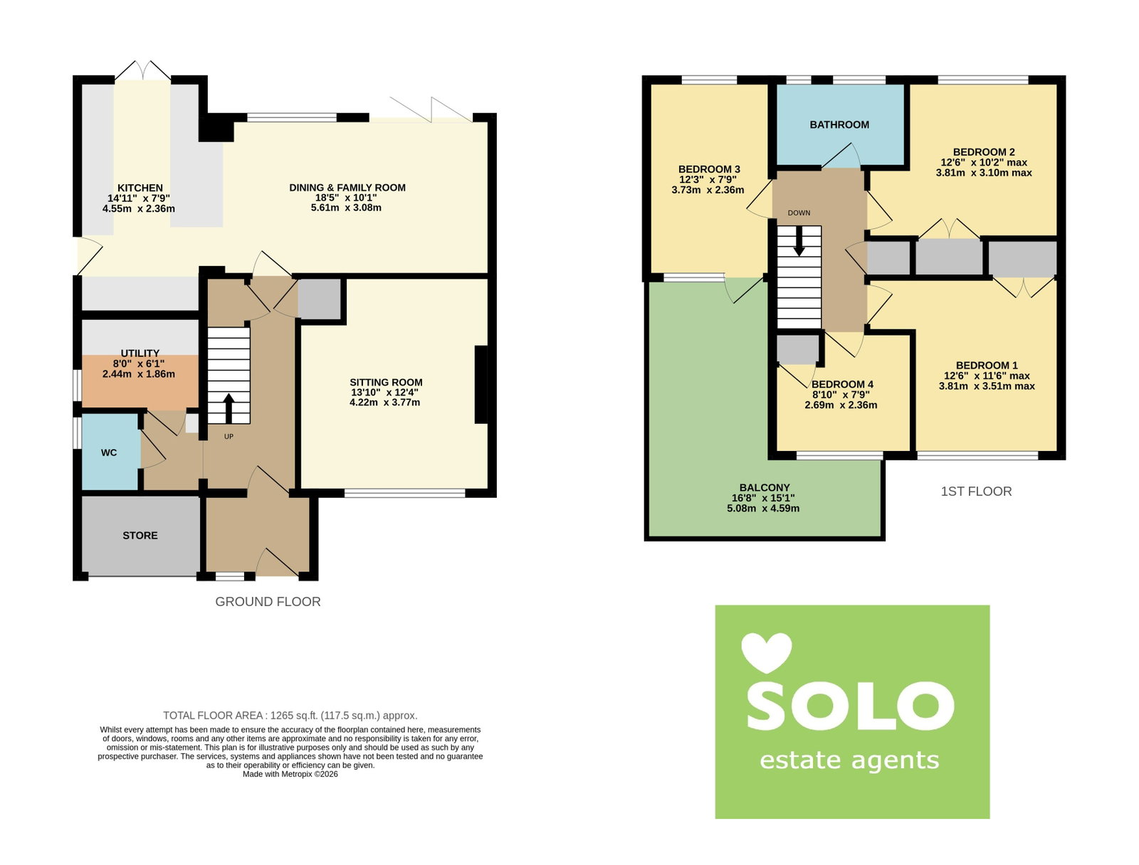 40, West Lane, Ripon floorplan