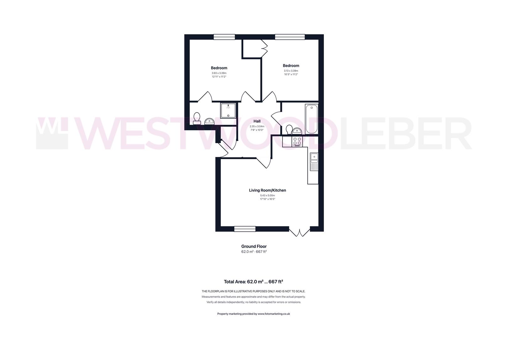 Waterfall Close, Hoddesdon floorplan