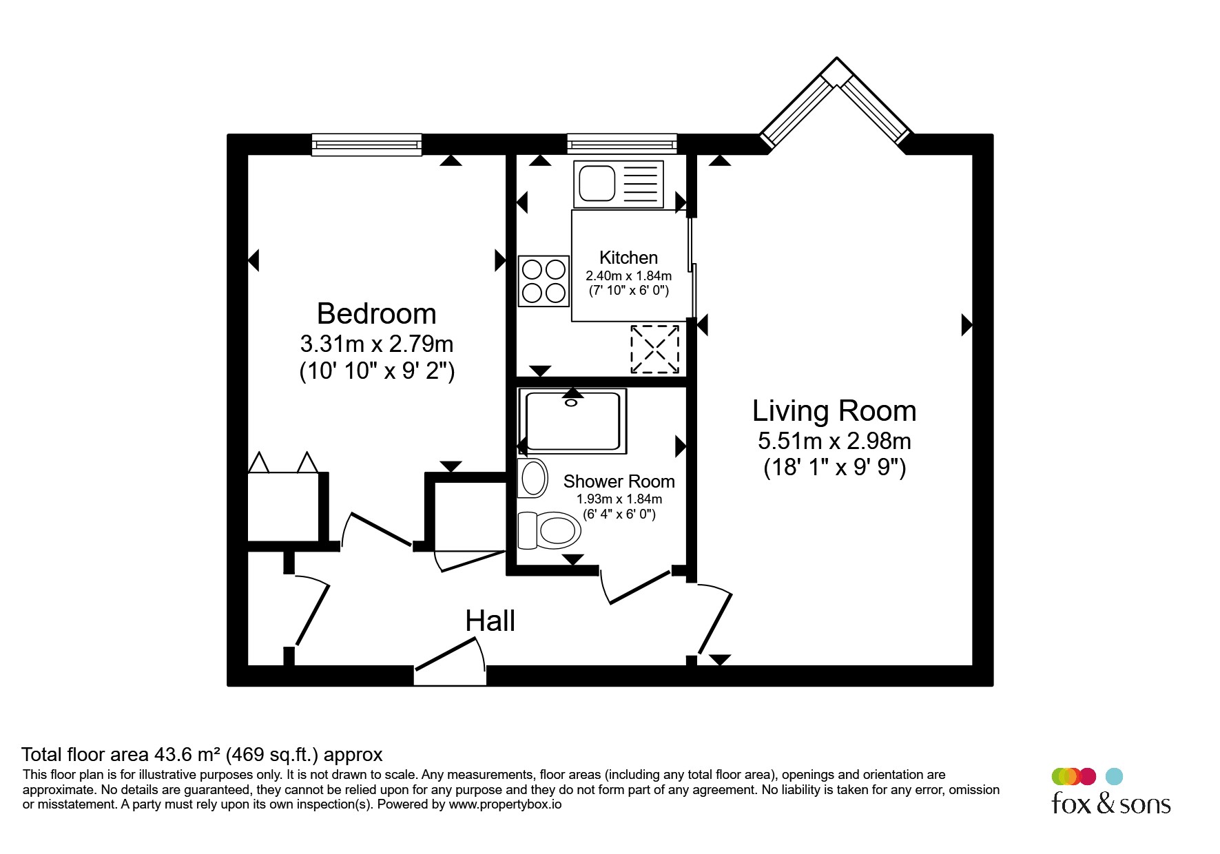 7, Waverley Court, St. Leonards-On-Sea floorplan