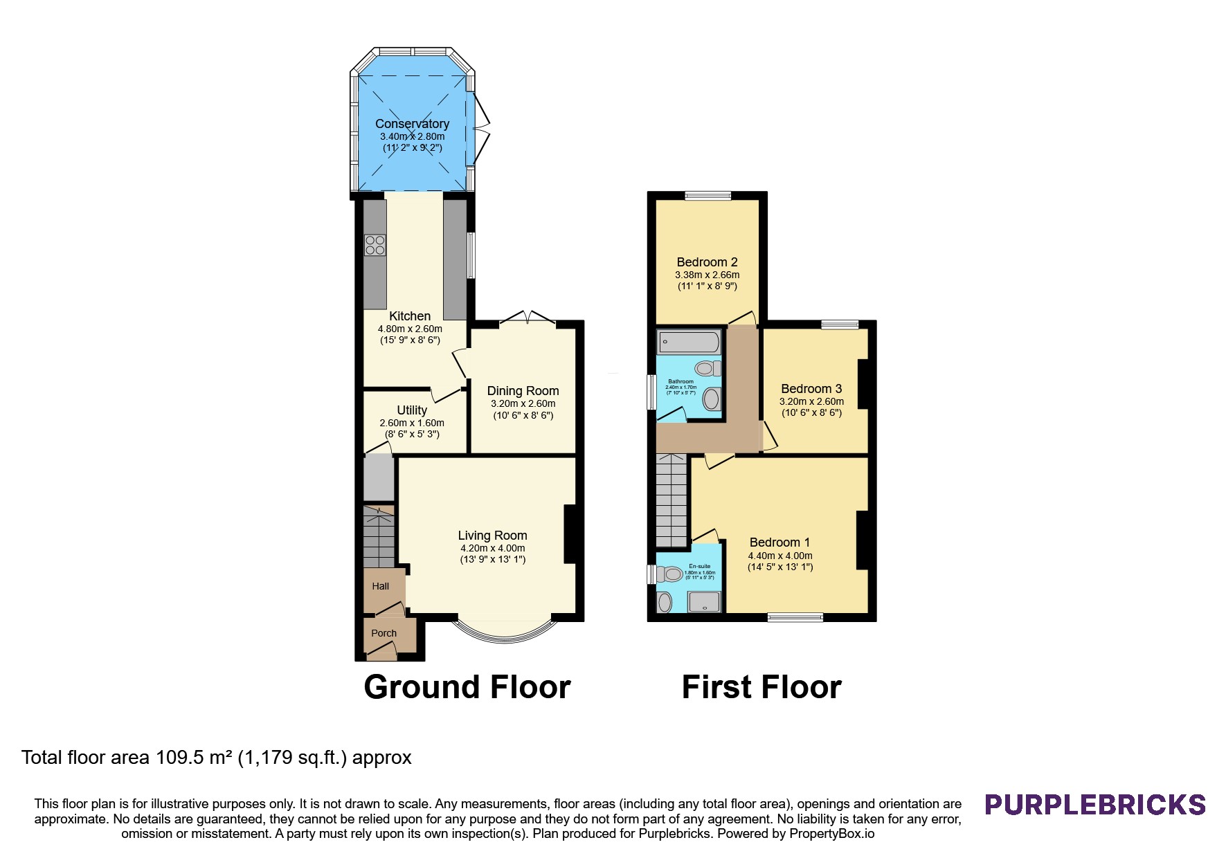89, Hawthorn Street, Wilmslow floorplan