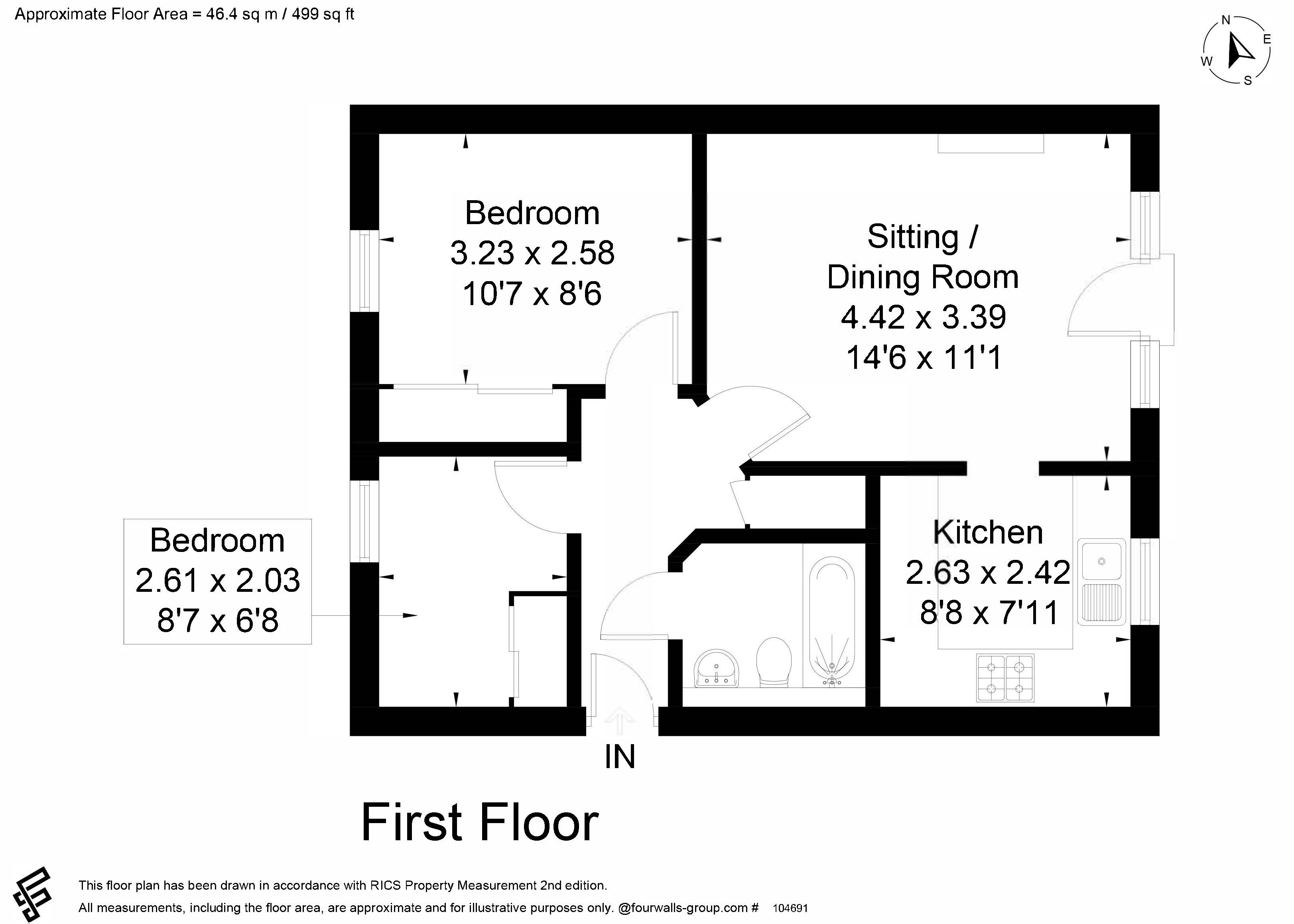 Dennetts Close, Daventry floorplan