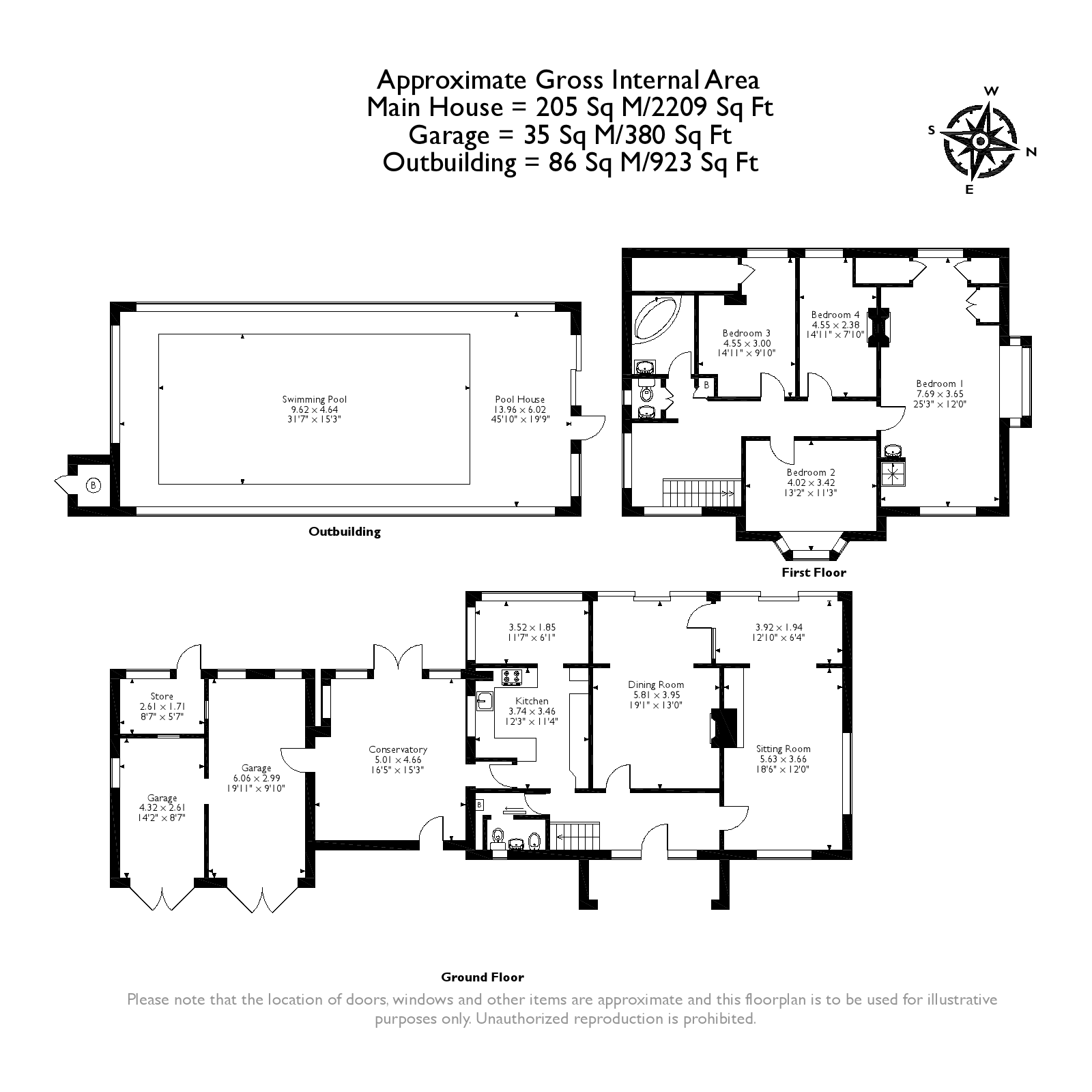 4 Bedrooms Detached house for sale in Shere Road, West Horsley, Leatherhead KT24