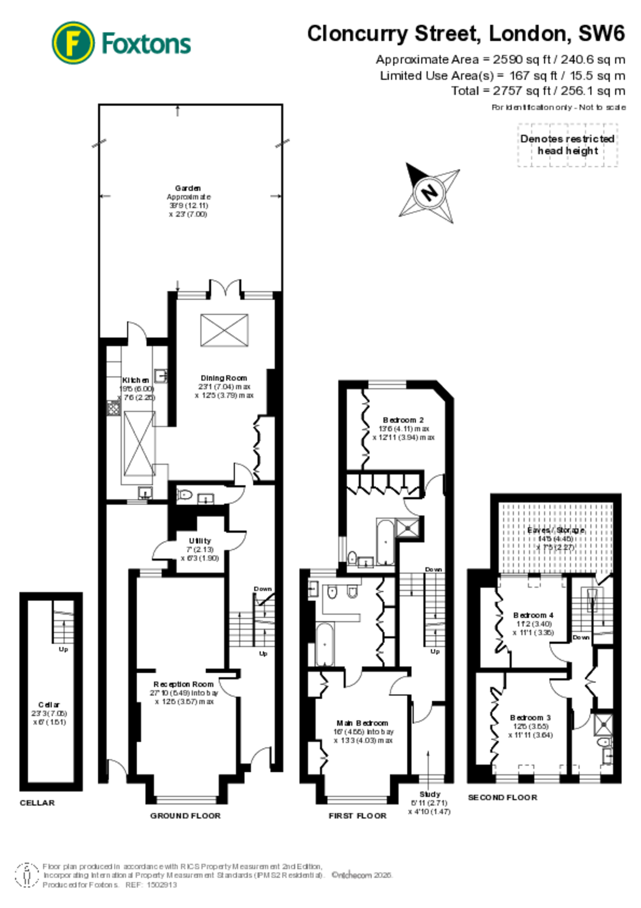 Fulham, Fulham floorplan