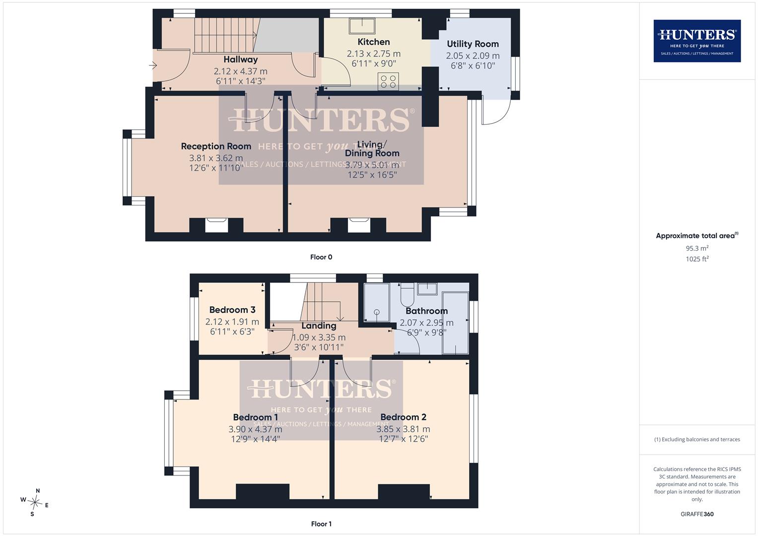 4, Kings Avenue, Sunderland floorplan