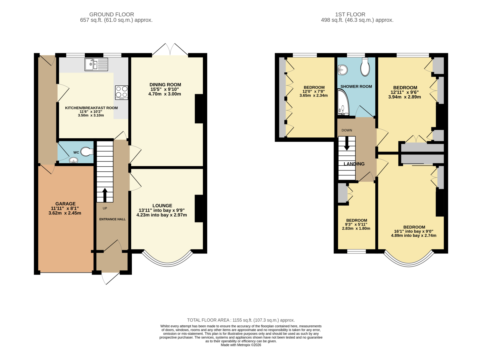 76 Yorkland Avenue, Welling floorplan