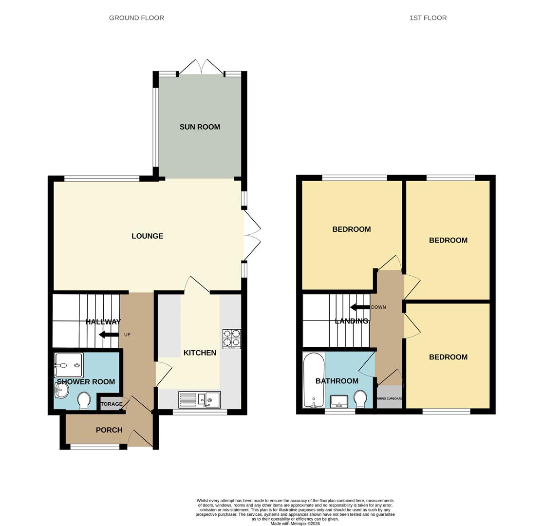 10, Wardlow Walk, Glossop floorplan