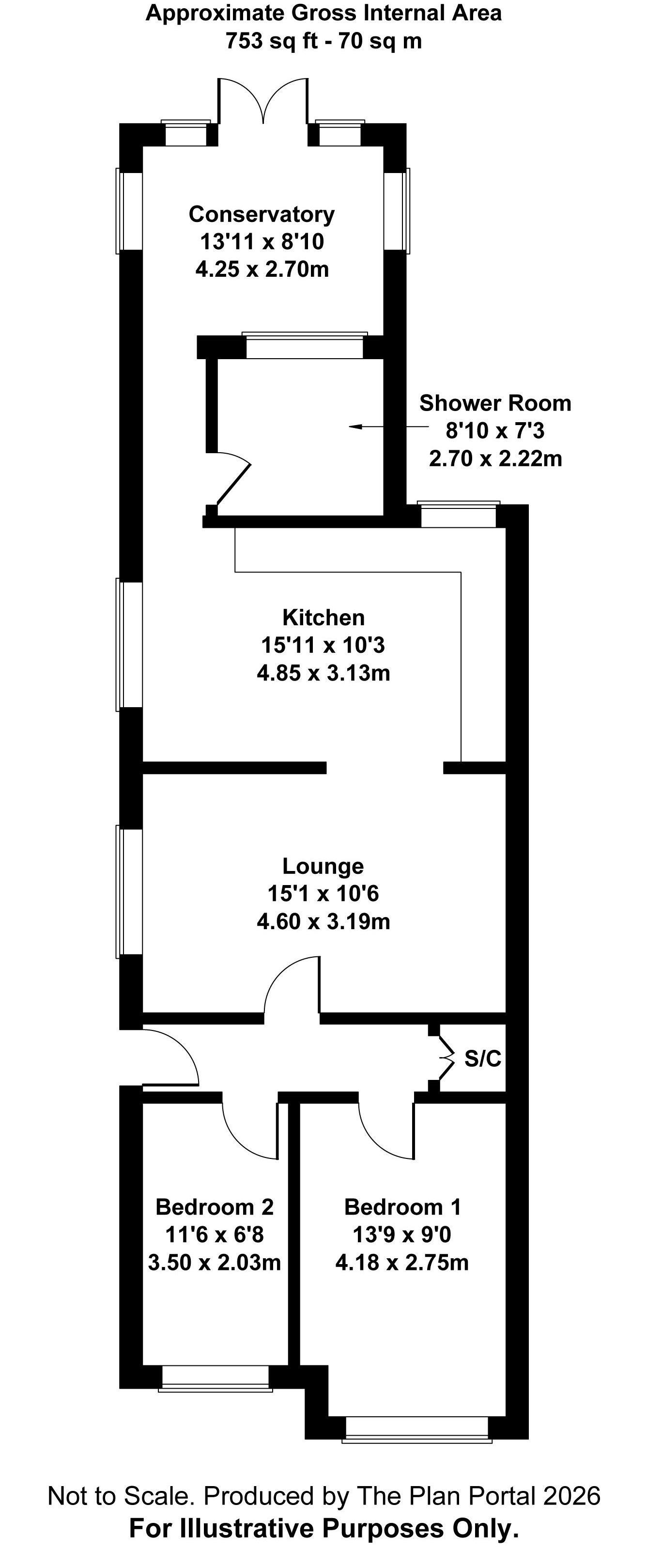 23, Philip Road, Rainham floorplan