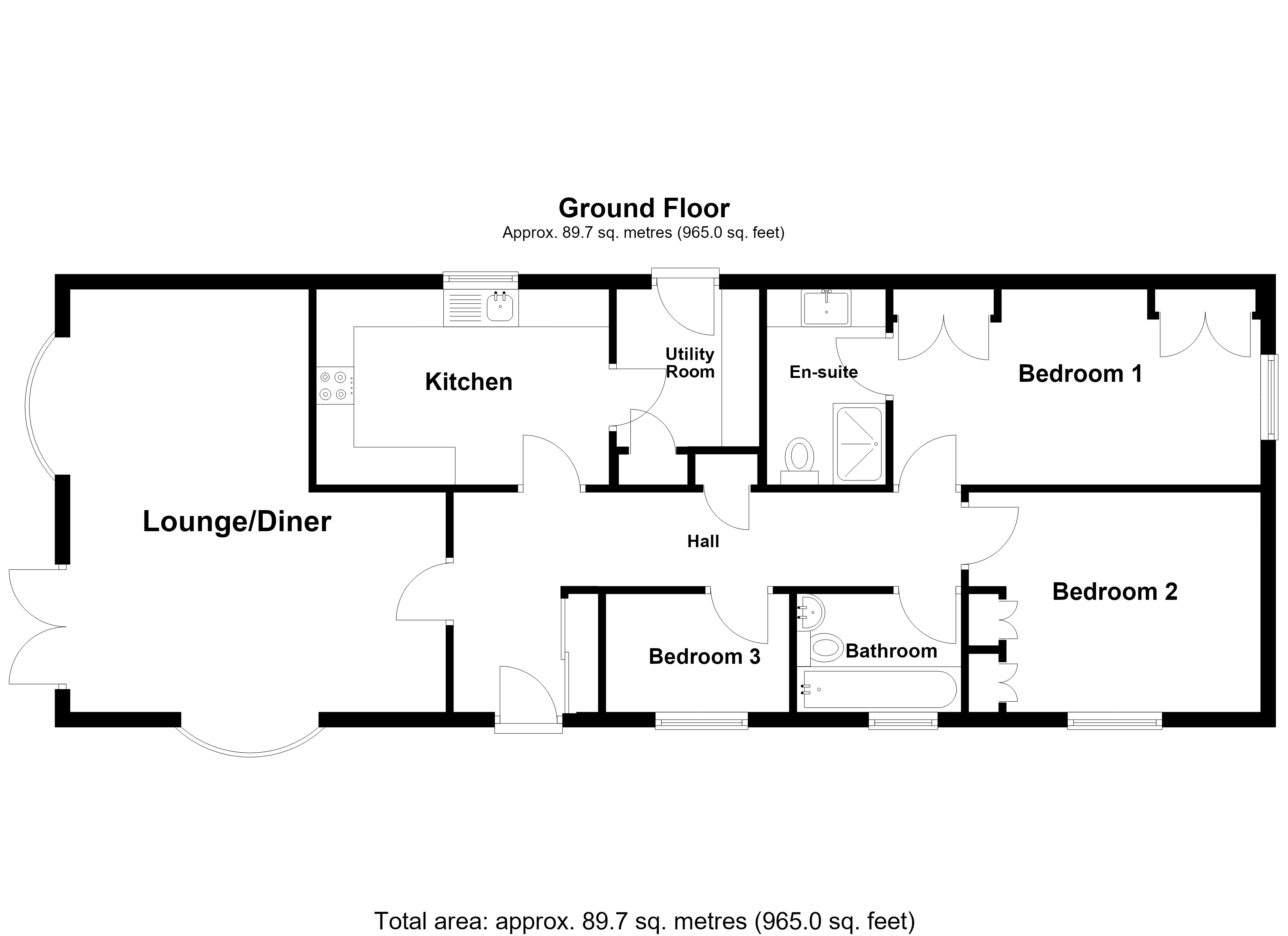 8, Priory Park, Ruskington floorplan