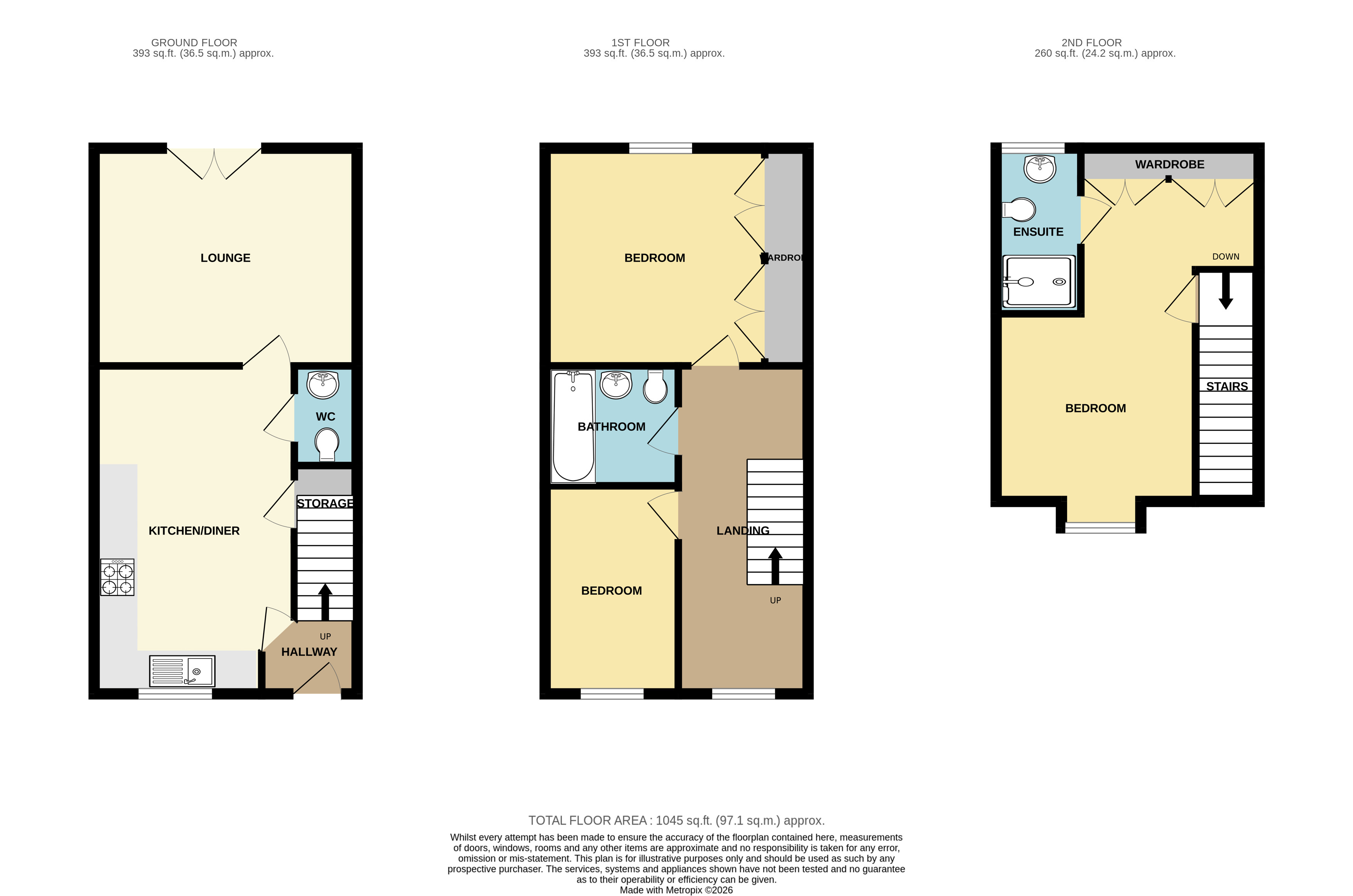 9, Foxglove Way, Scarborough floorplan