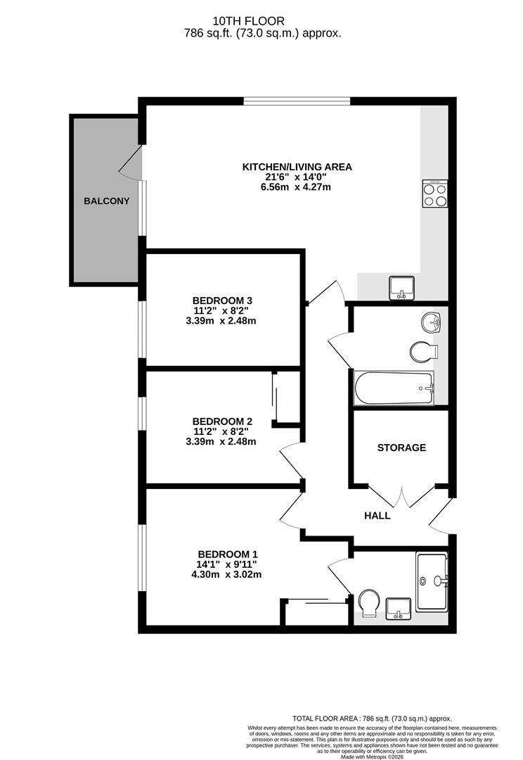 112, Forastero House, 24 Farine Avenue, Hayes floorplan