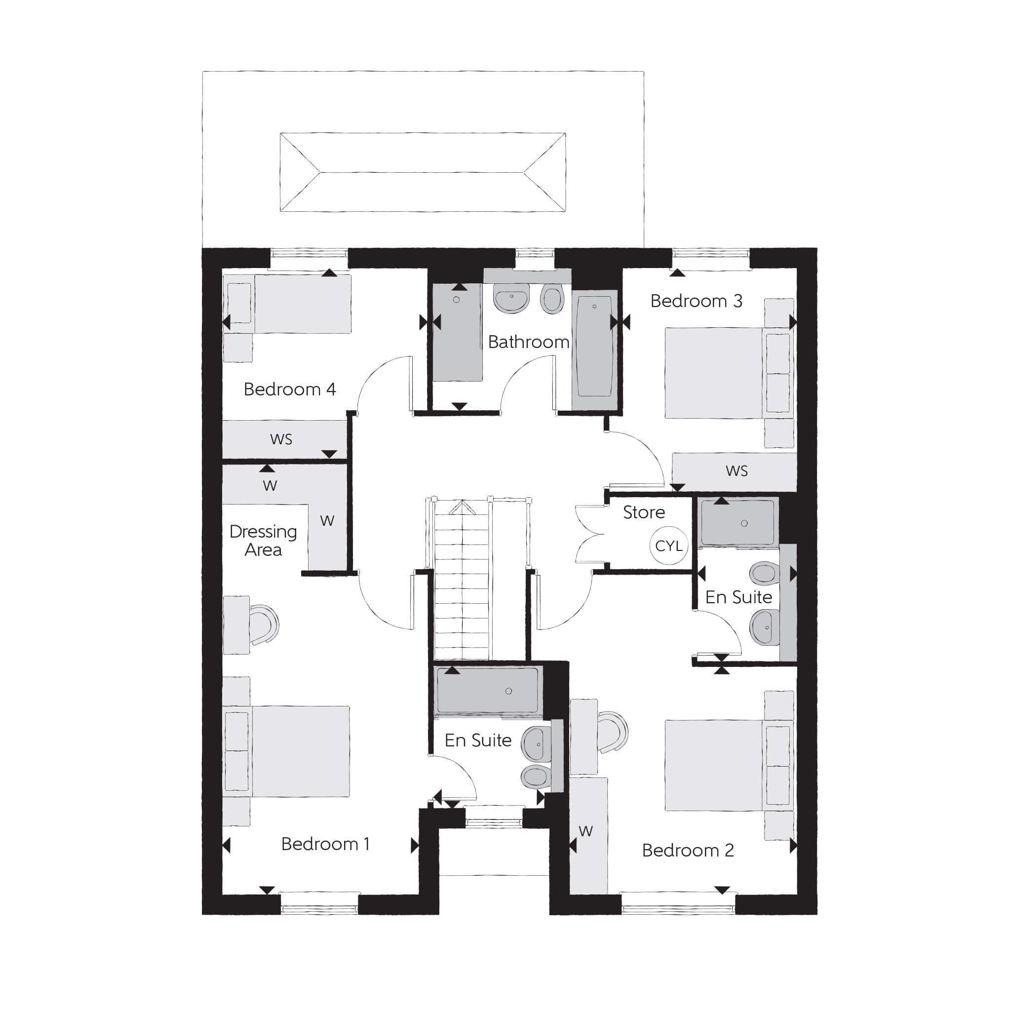 9, Trumps Green Road, Virginia Water floorplan