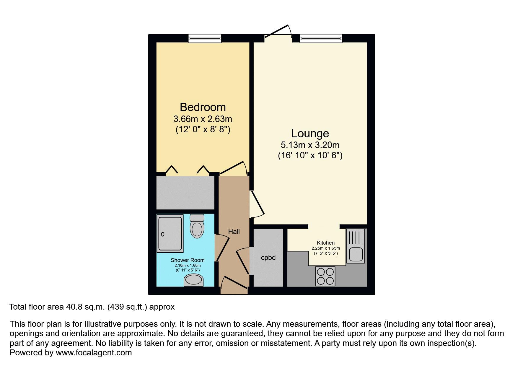 4, Malin Court, Alcester floorplan