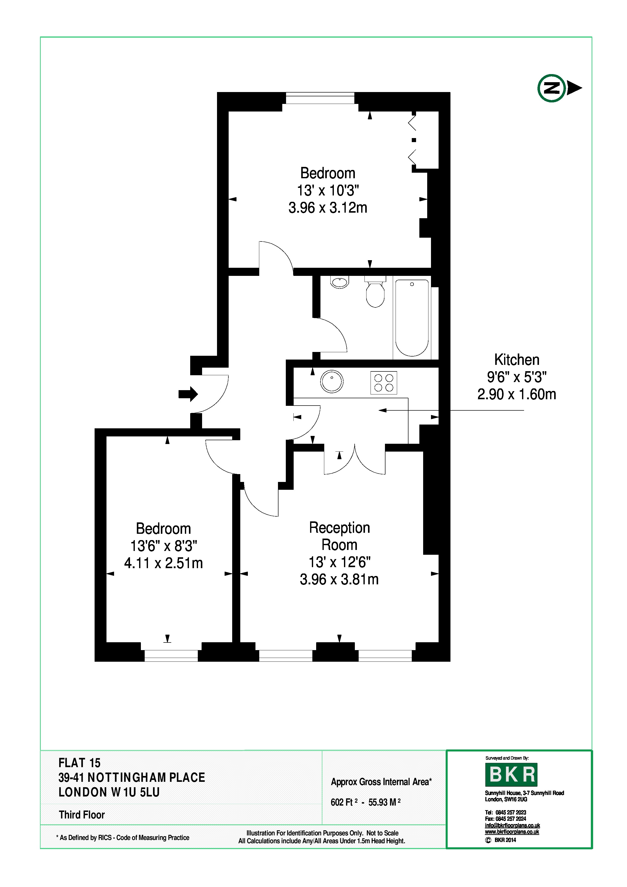 2 Bedrooms Flat to rent in Nottingham Place, Marylebone, London W1U