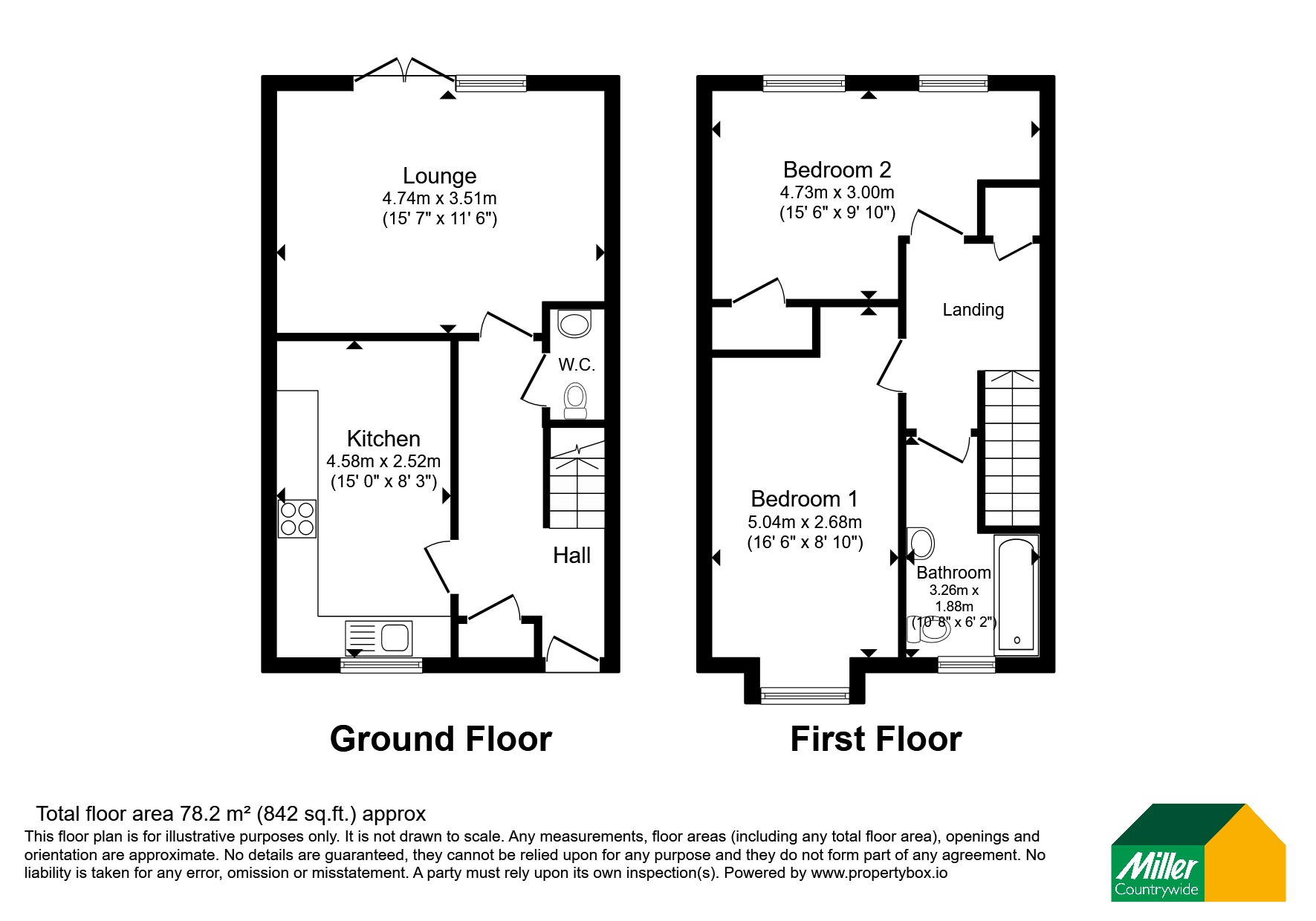 55, Northey Road, Cornwall floorplan