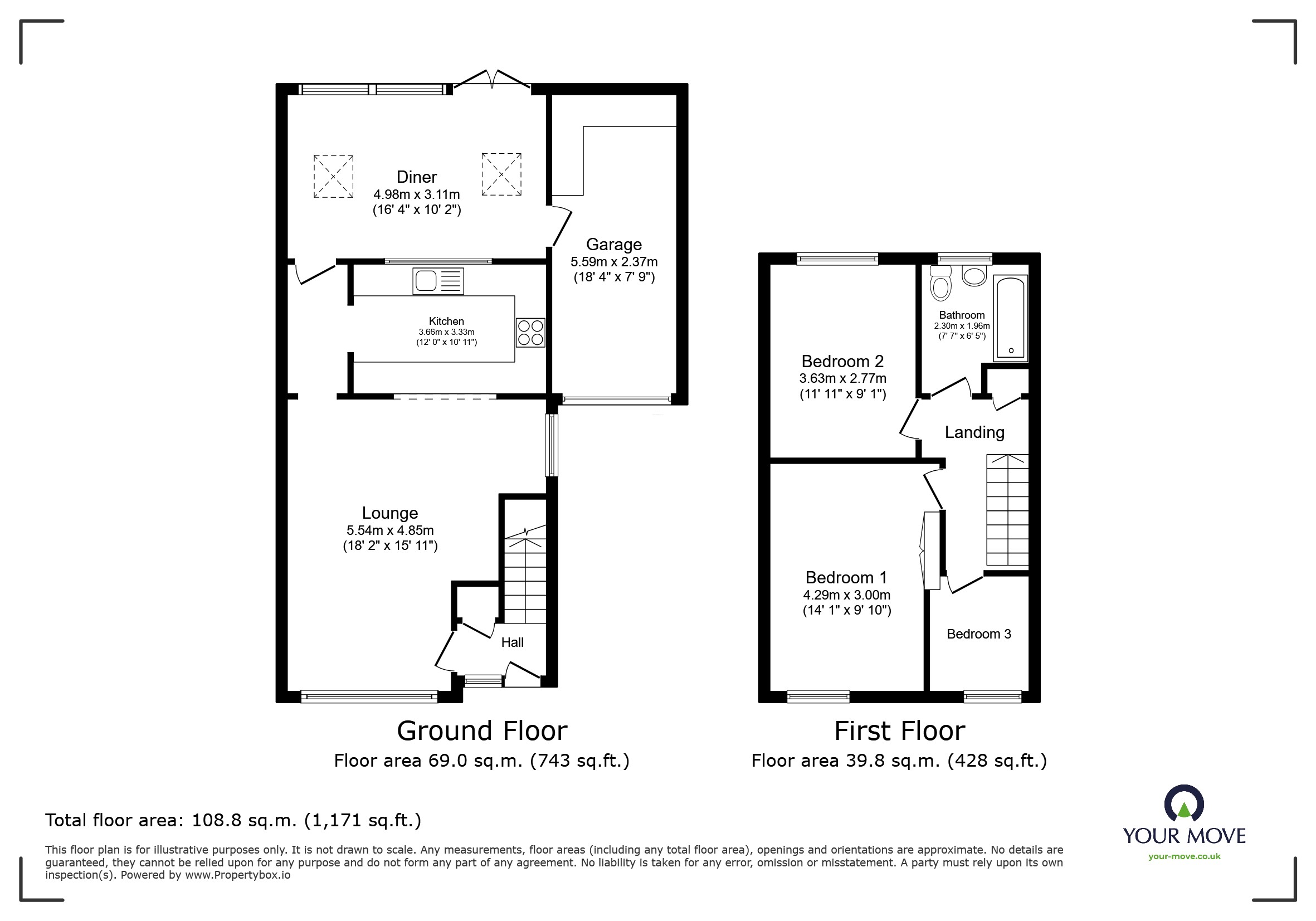 146, Windermere Avenue, Kent floorplan