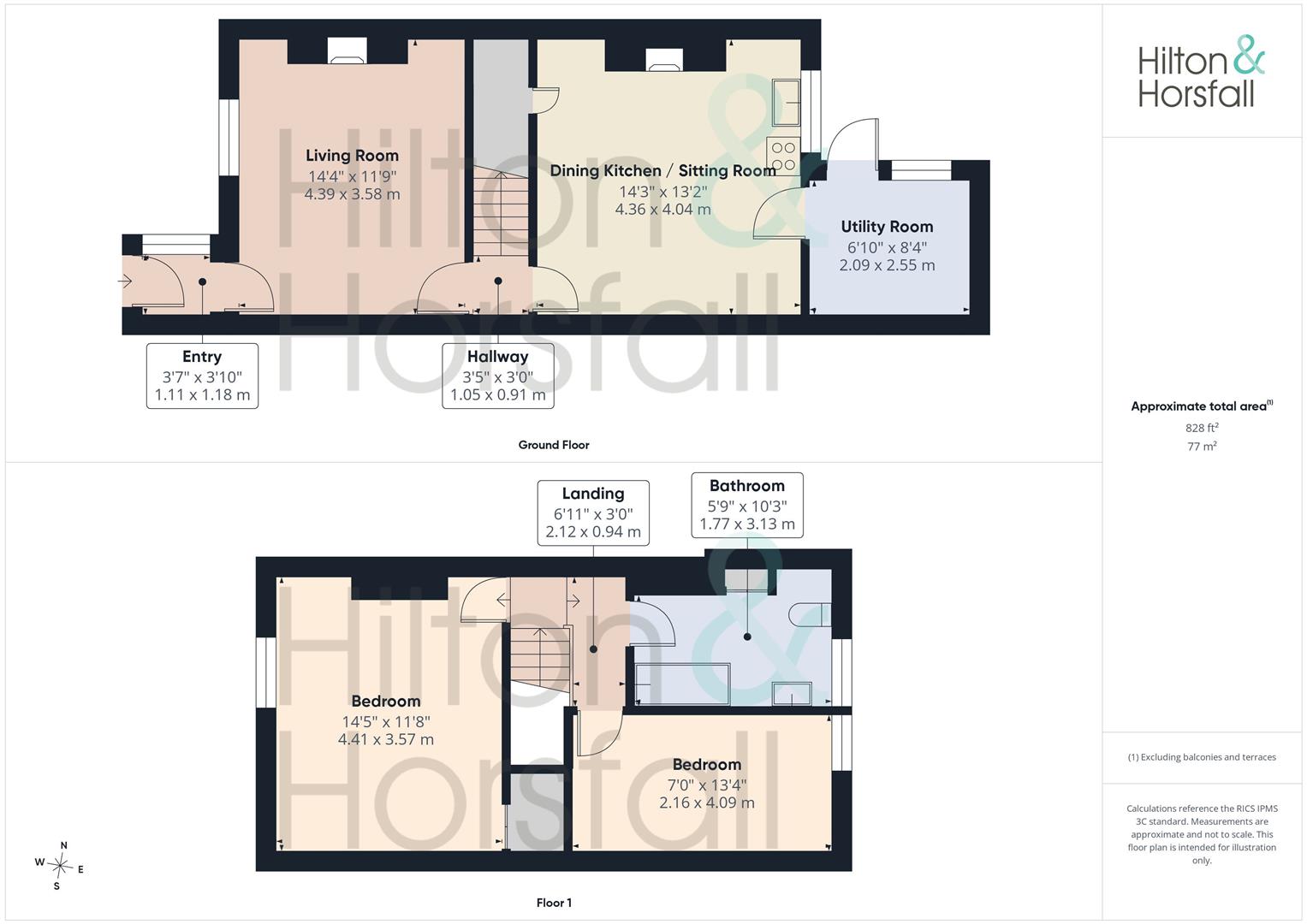 4, Holme Street, Barrowford floorplan