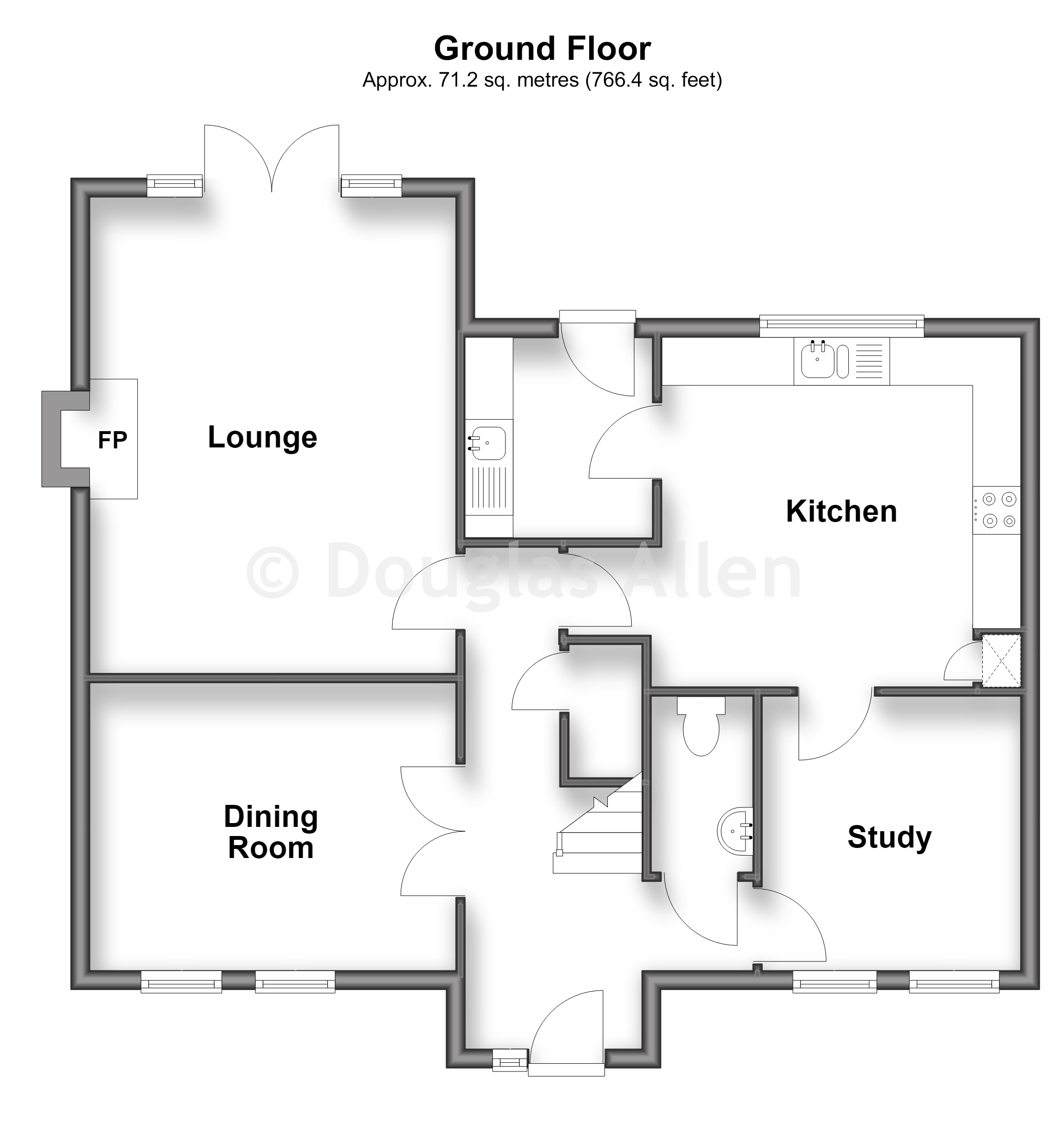 16, Deer Park Way, Waltham Abbey floorplan