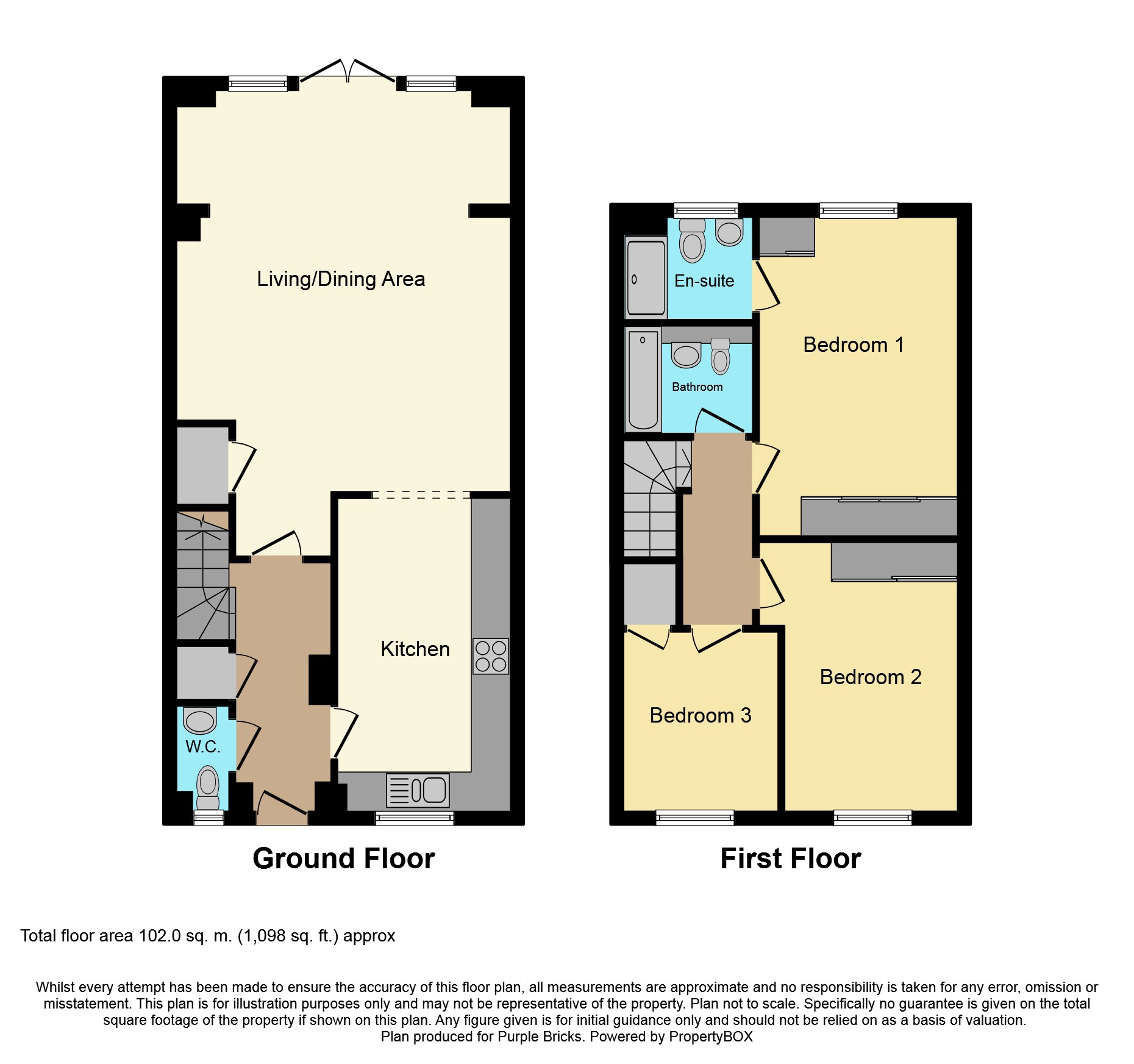 3 Bedrooms Terraced house for sale in Churchfields, East Preston BN16