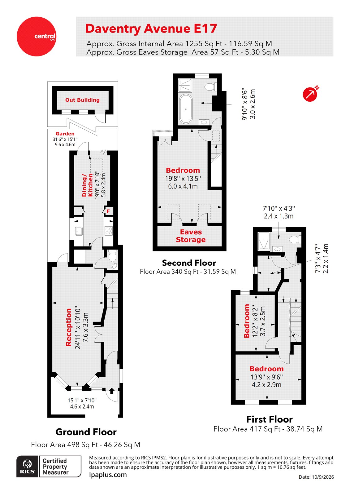 16, Daventry Avenue, London floorplan