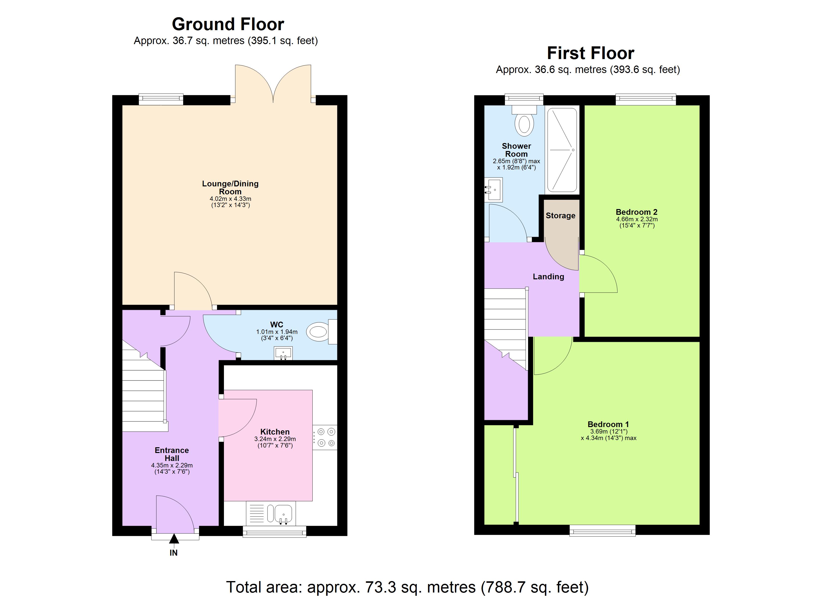 34, Pipit Walk, Hemel Hempstead floorplan