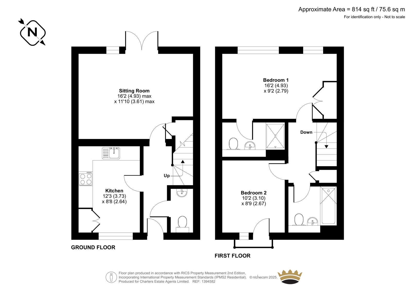12, Harebell Way, Hampshire floorplan