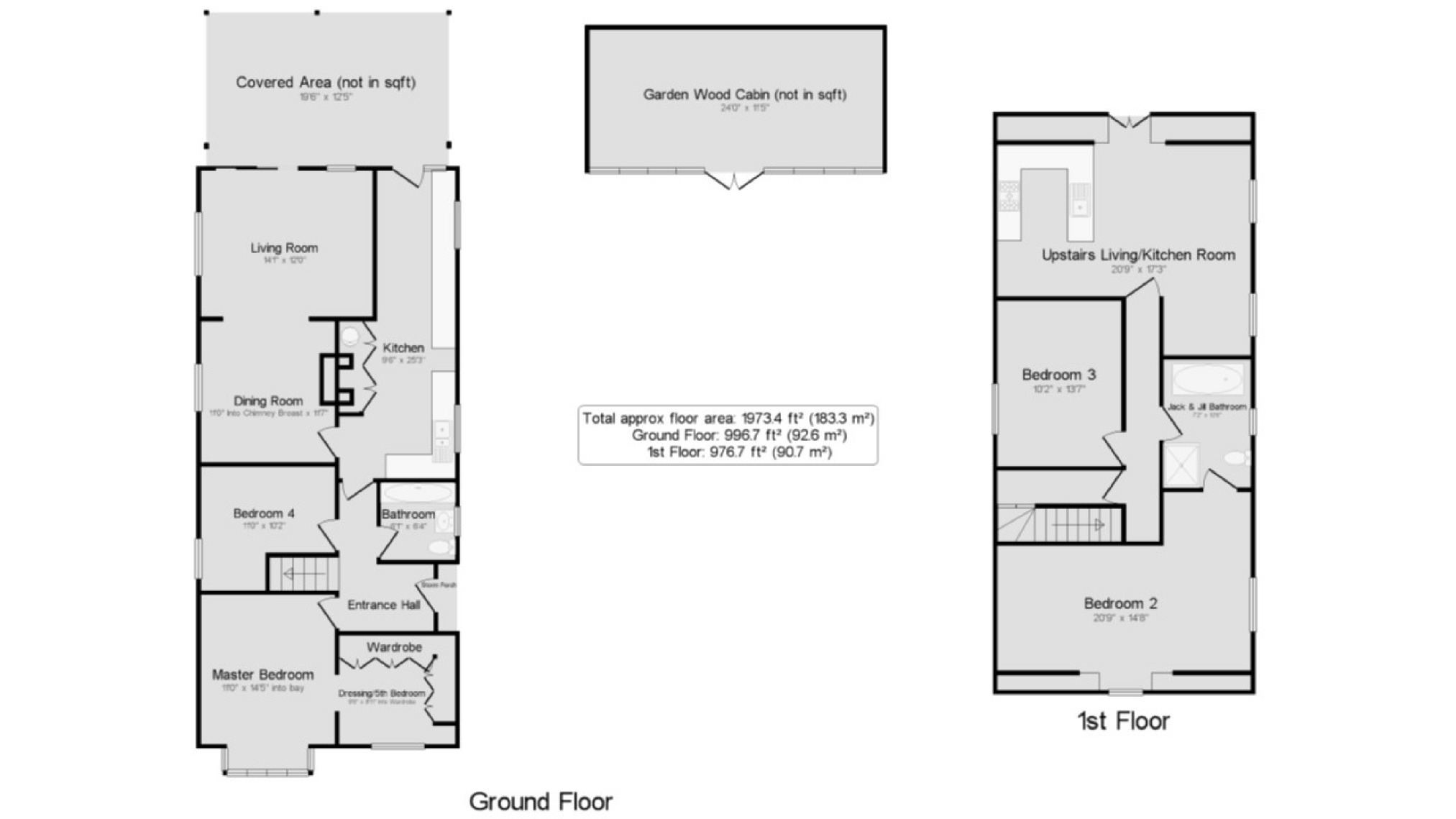 5 Bedrooms Detached bungalow for sale in Winern Glebe, Byfleet, West Byfleet KT14