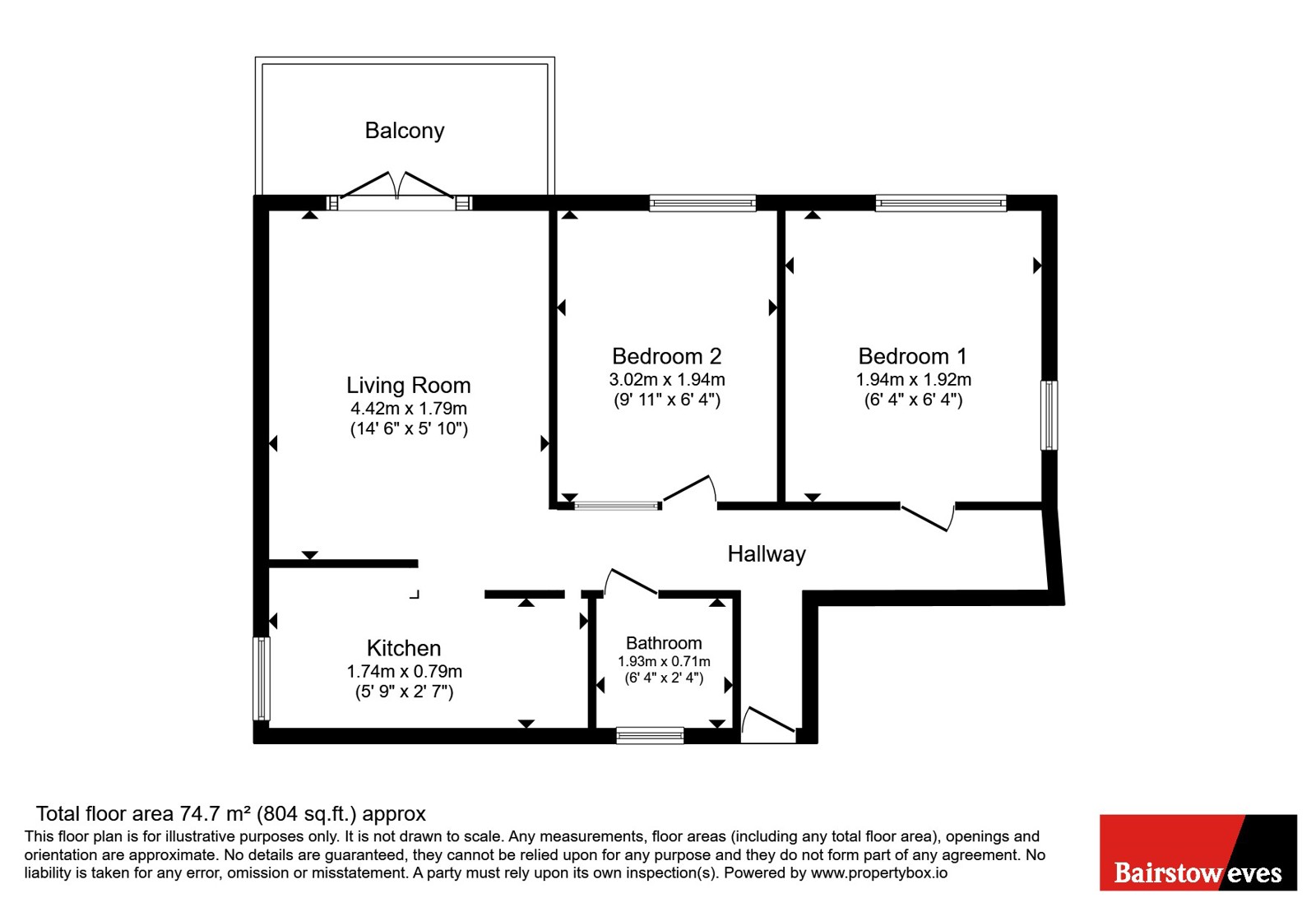 118, Gardner Close, London floorplan