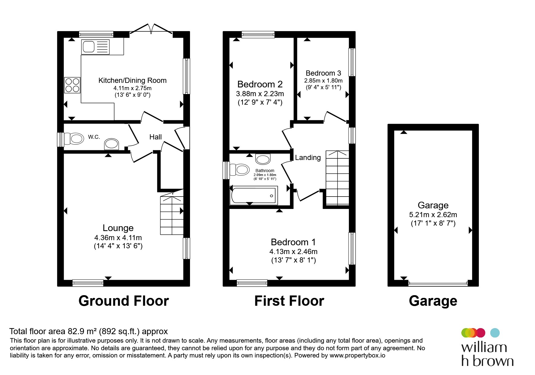 35, Oxford Street, Doncaster floorplan
