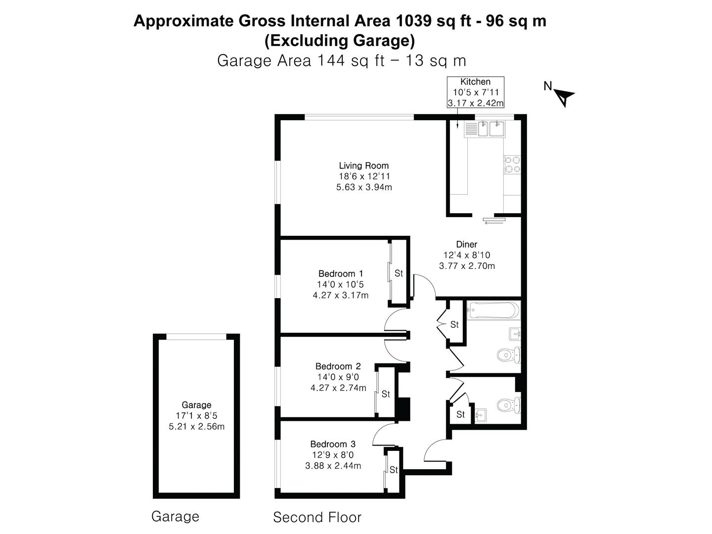 10, Amhurst Court, Cambridge floorplan