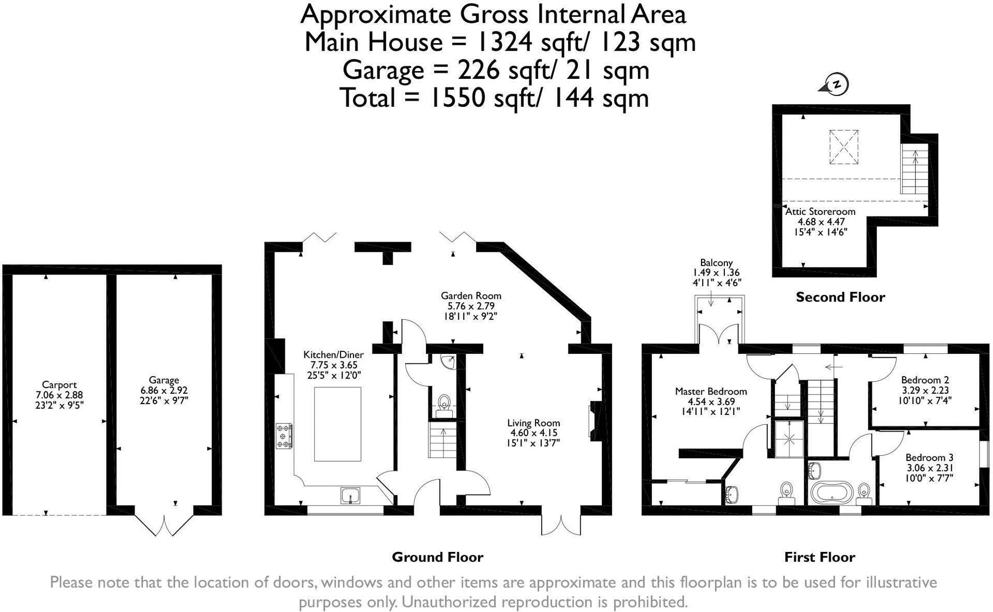3 Eaton Hill Farm, Tarporley Road, Tarporley floorplan