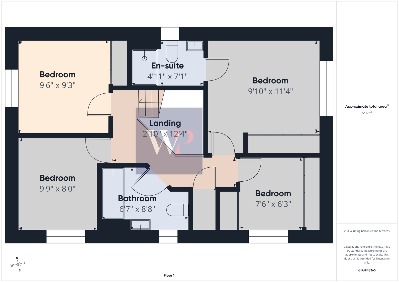11, Upgate, Norwich floorplan