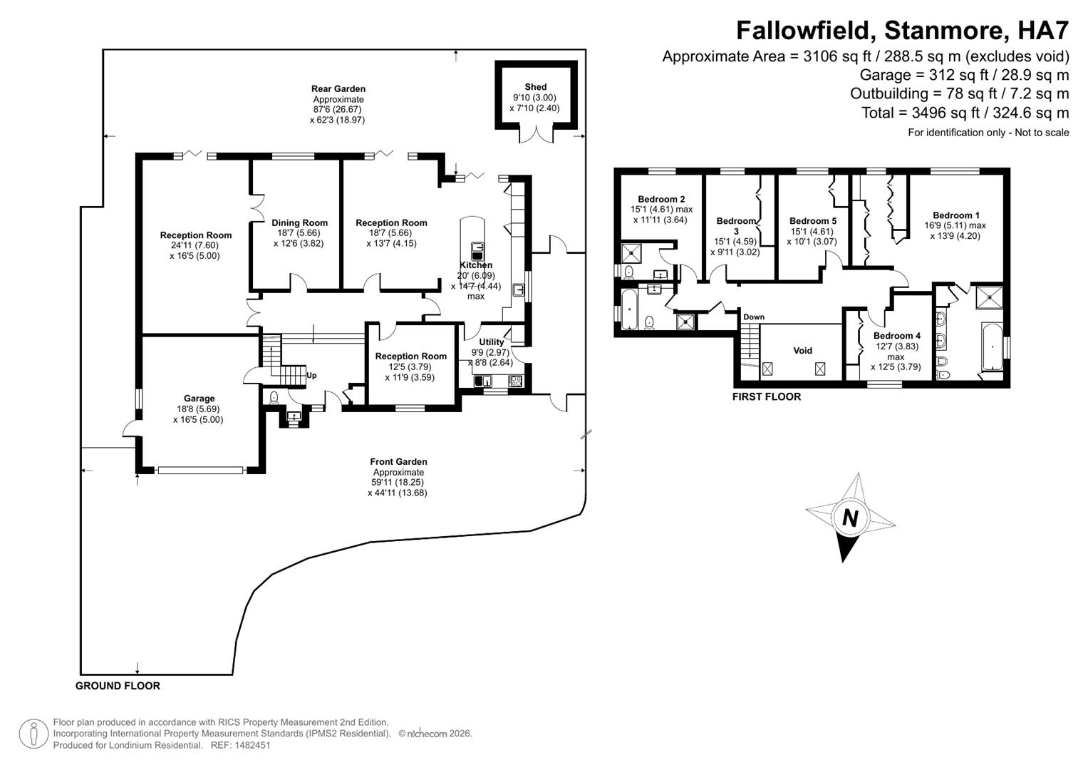14, Fallowfield, Stanmore floorplan