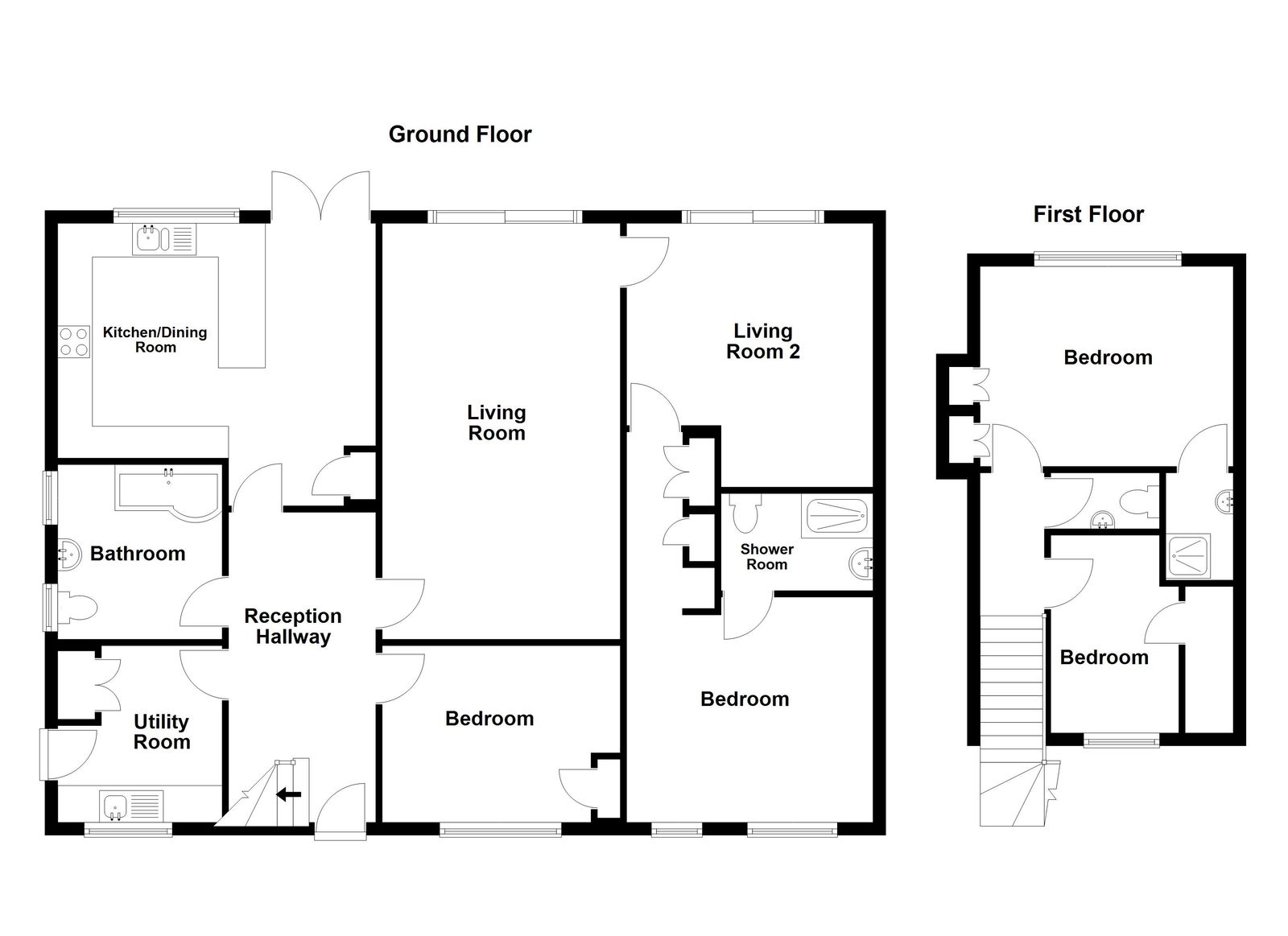 12, Barcombe Heights, Paignton floorplan